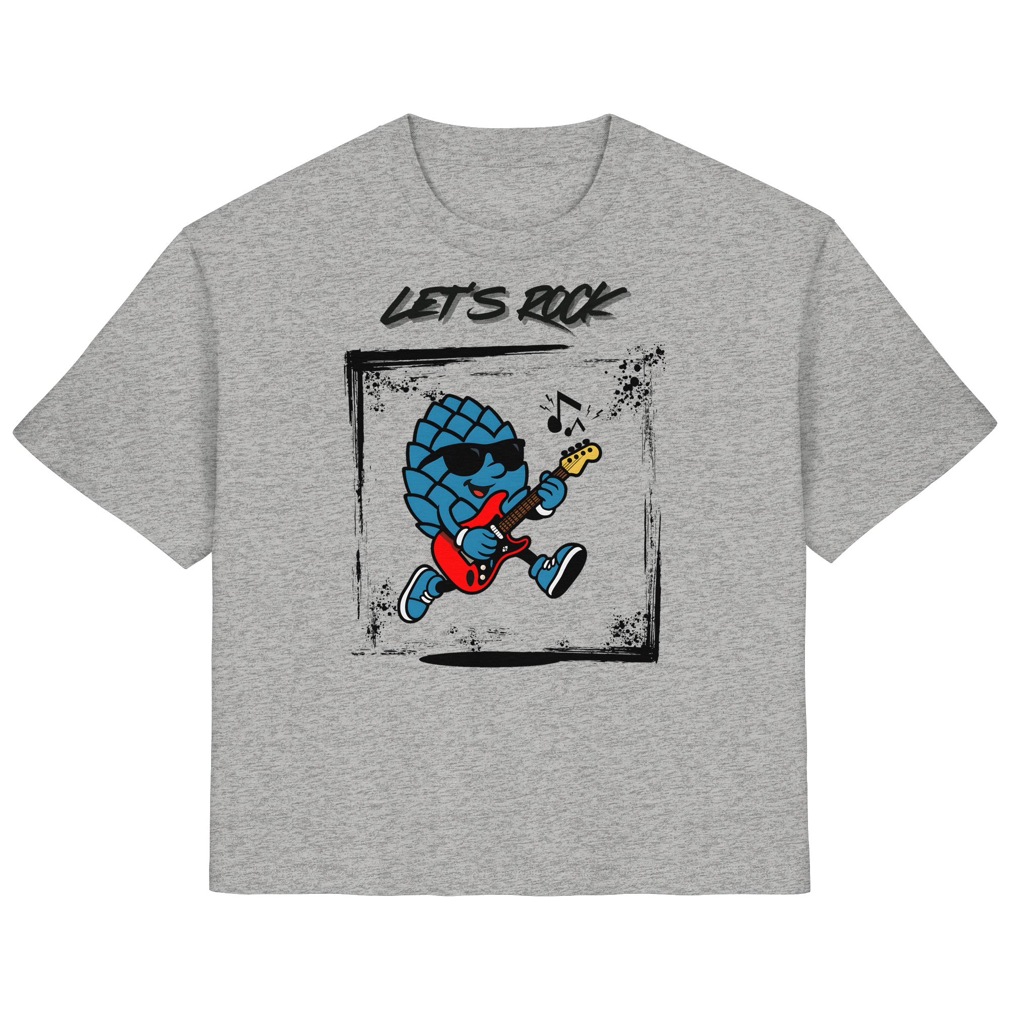 Lets Rock Zirbi - Ladies Organic Shirt