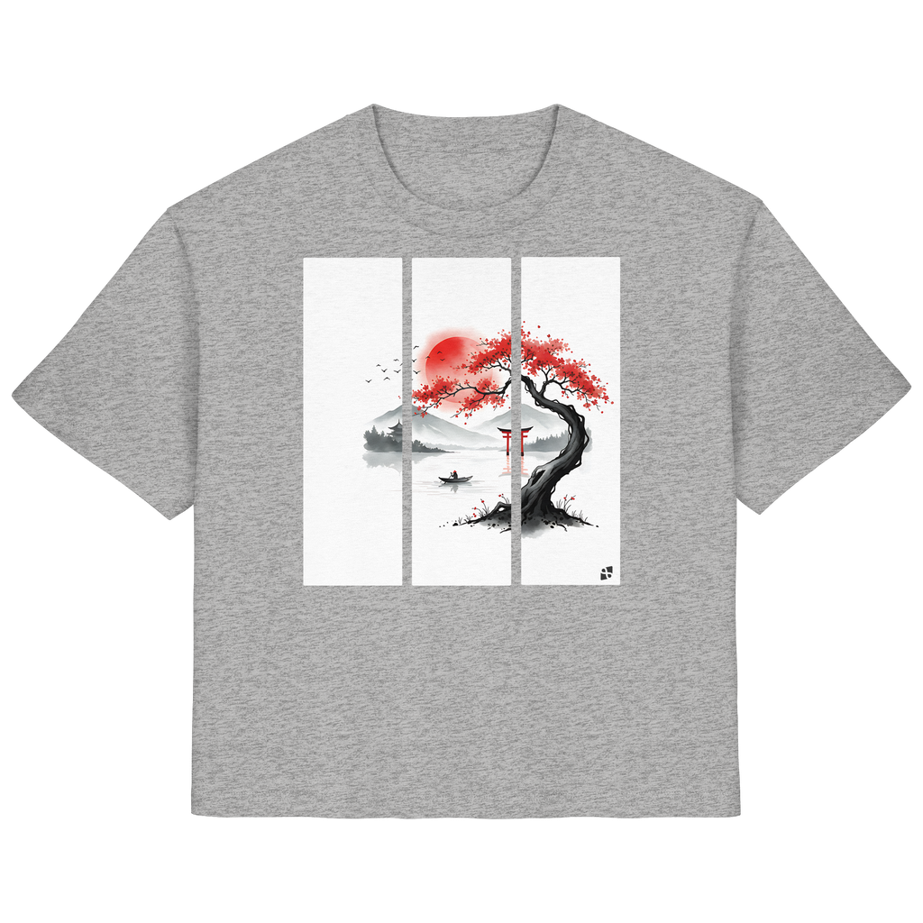 Kirschblüten Vibes - Ladies Organic Shirt