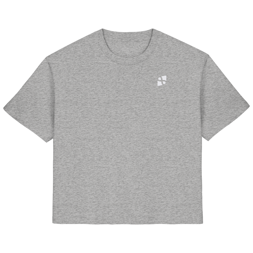 WTF - "Wear The Fair" Print mit besticktem Emblem - Ladies Organic Shirt