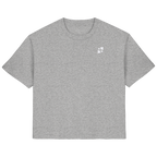 WTF - "Wear The Fair" Print mit besticktem Emblem - Ladies Organic Shirt