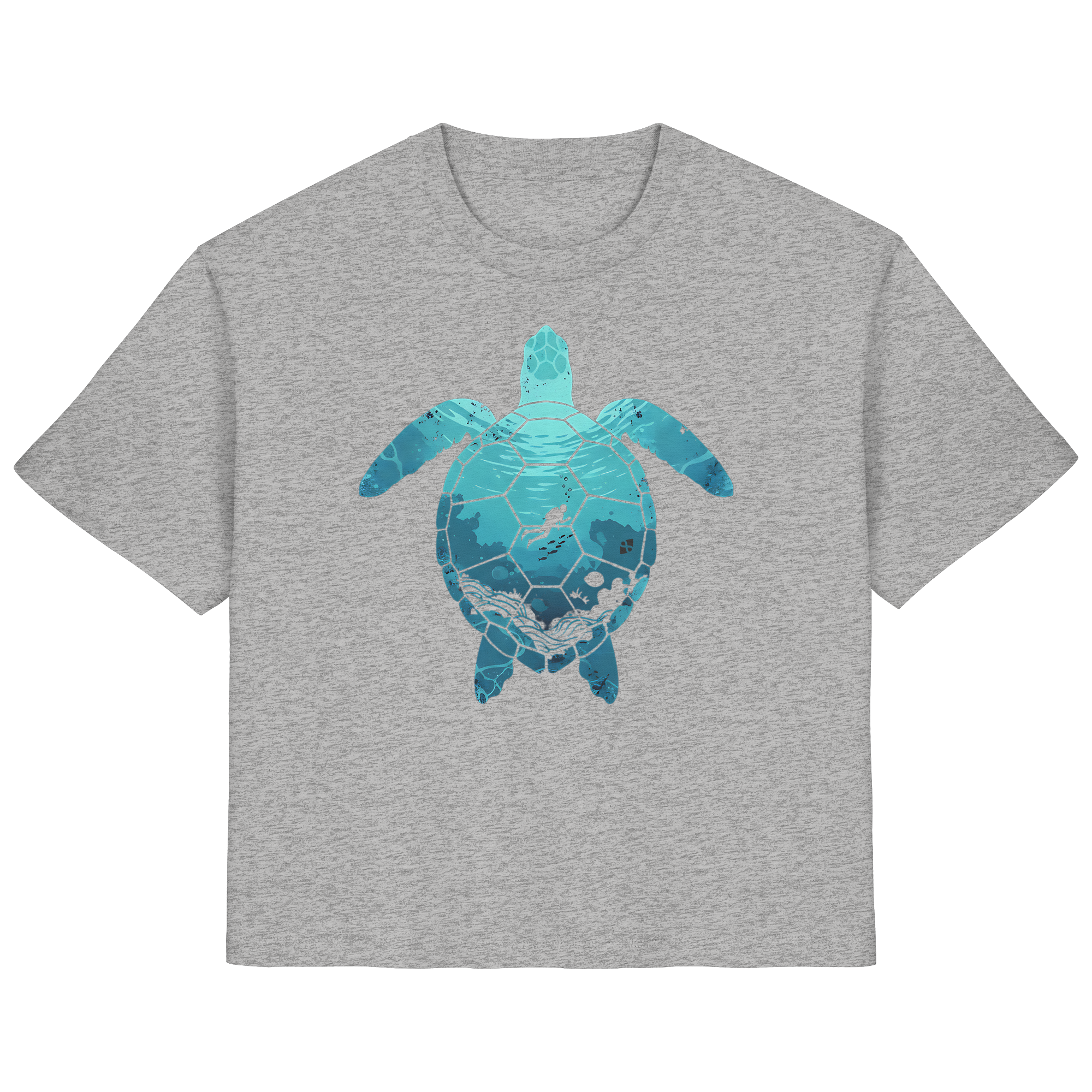 Deep Sea Turtle Ladies Shirt
