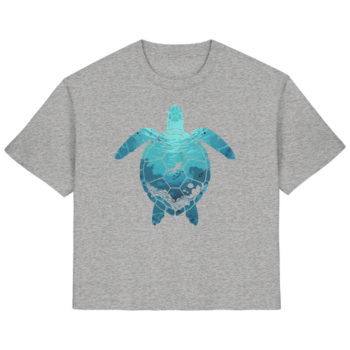 Deep Sea Turtle Ladies Shirt