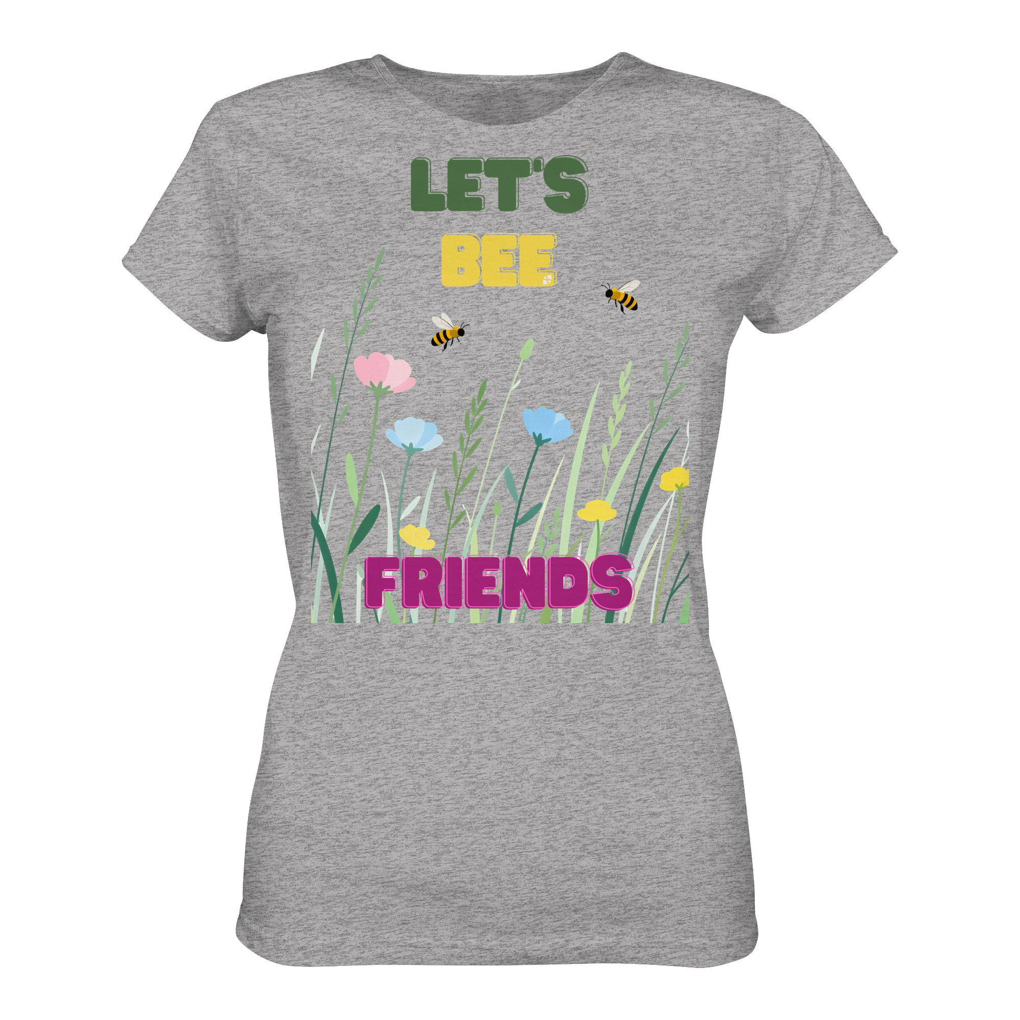 Let's BEE Friends - Ladies Organic Shirt