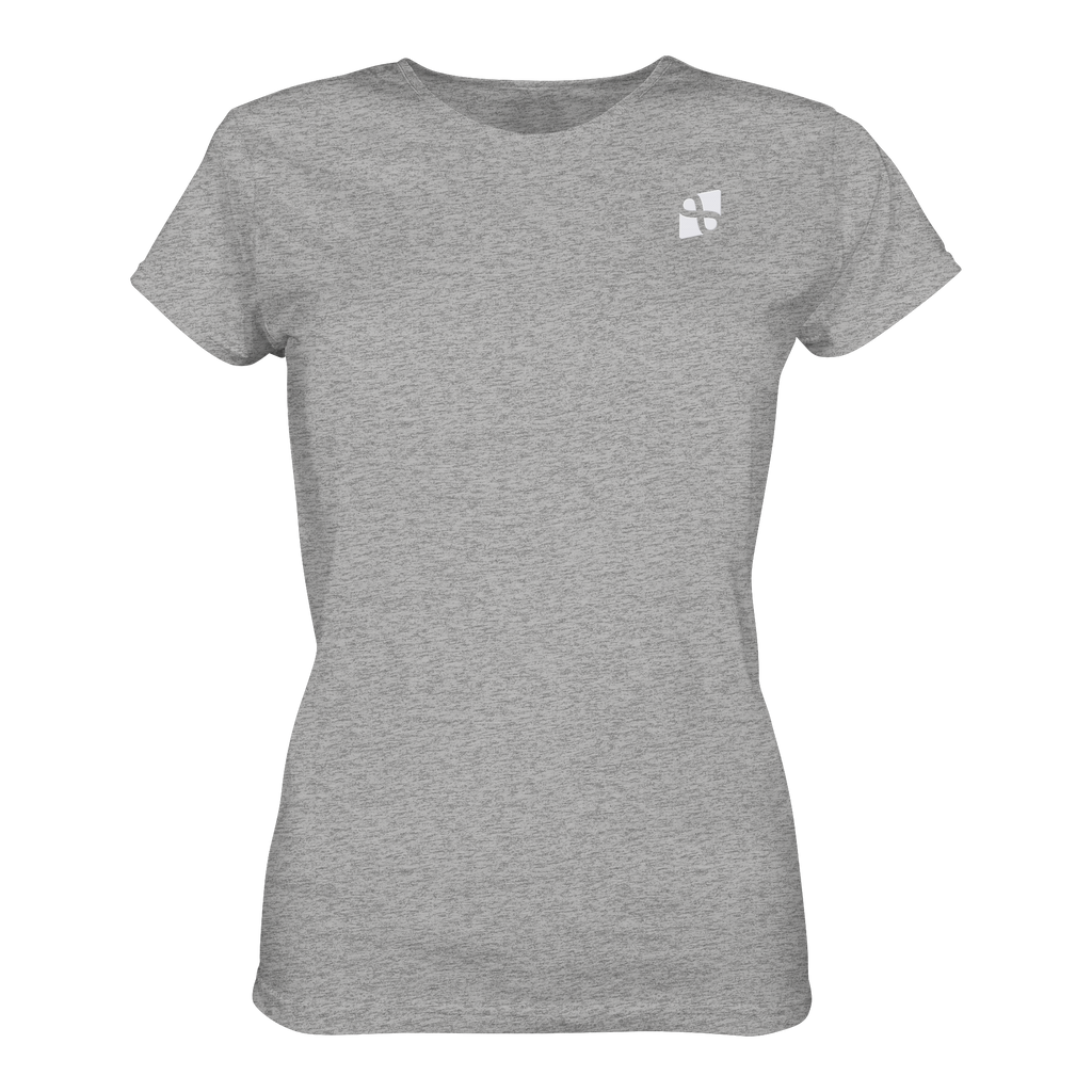 WTF - "Wear The Fair" Print mit besticktem Emblem - Ladies Organic Shirt