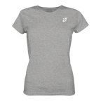 WTF - "Wear The Fair" Print mit besticktem Emblem - Ladies Organic Shirt