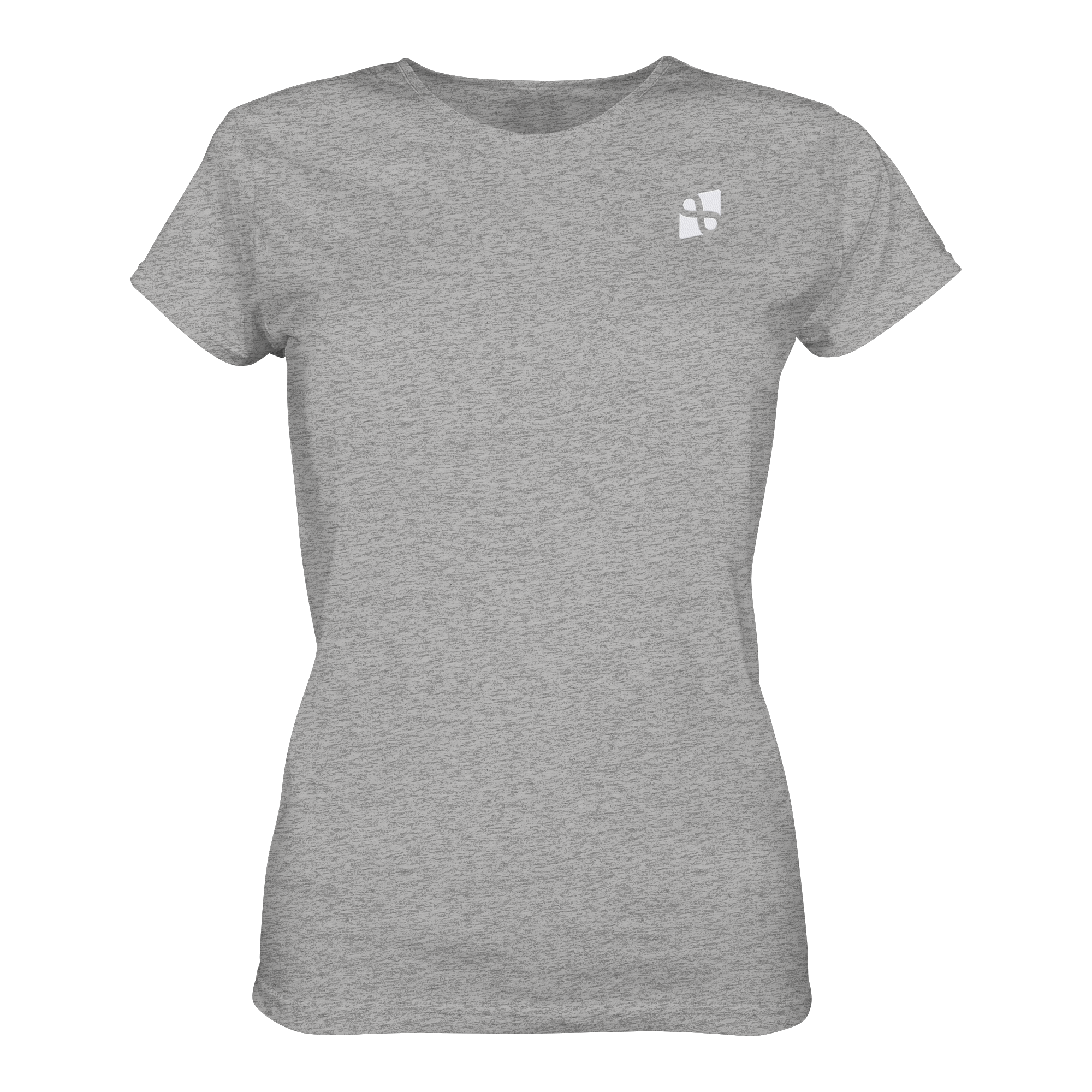 WTF - "Wear The Fair" Print mit besticktem Emblem - Ladies Organic Shirt