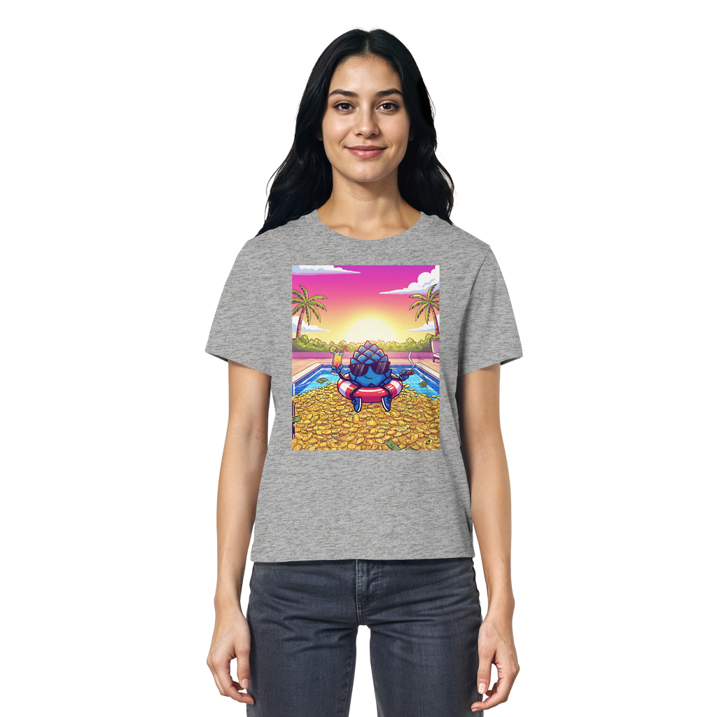 Zirbinator Money & Gold - Ladies Organic Shirt