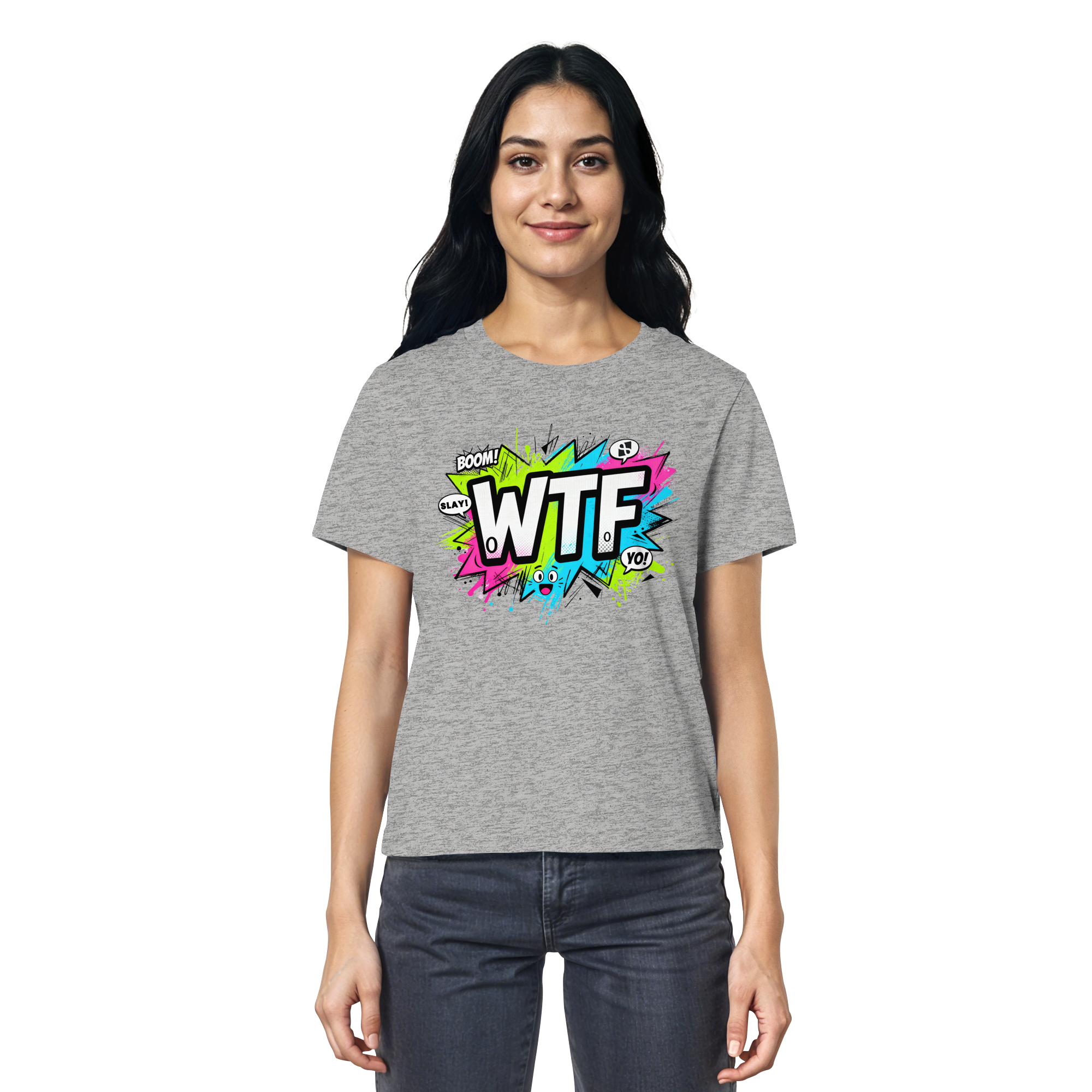 WTF - "Wear The Fair Print" - Ladies Organic Shirt