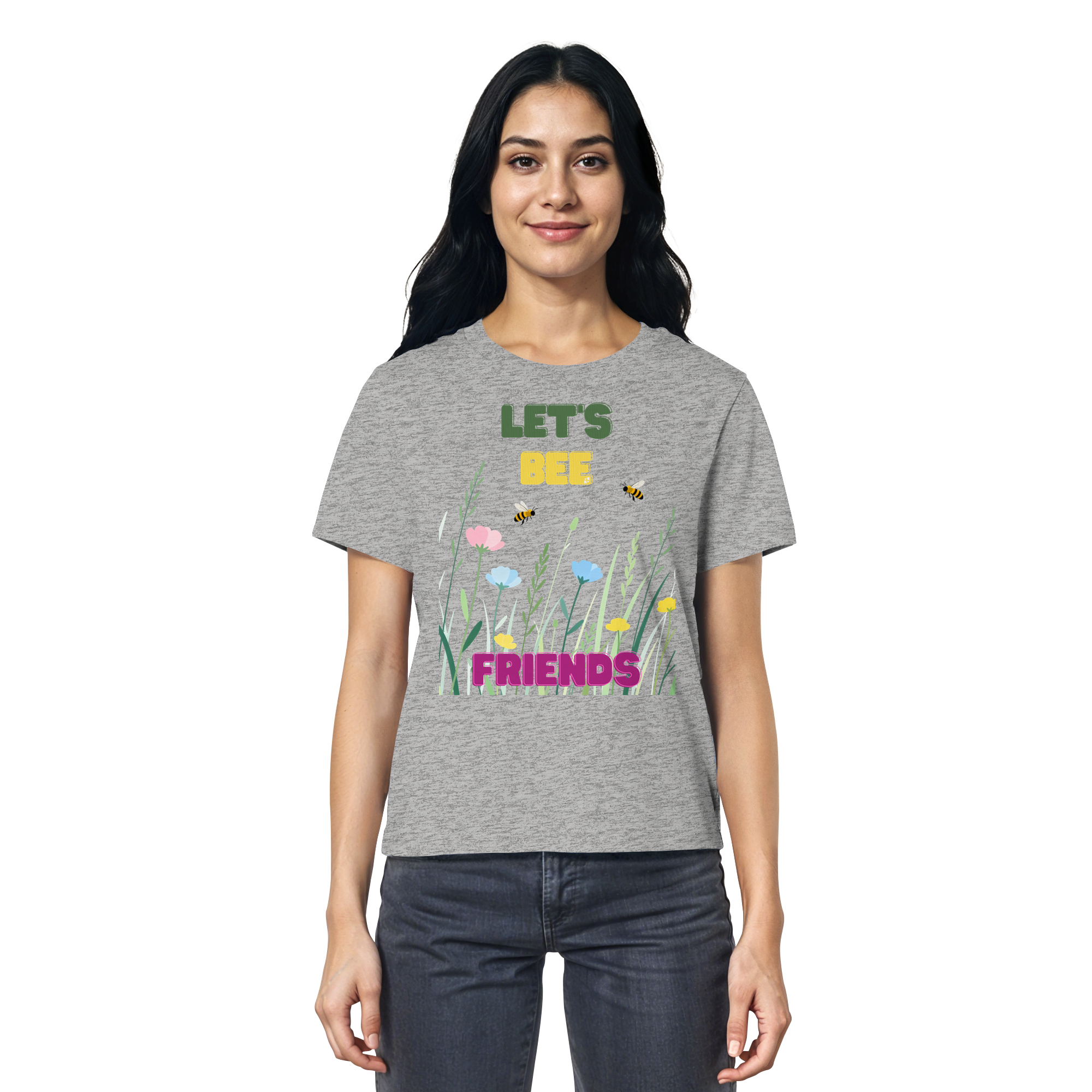 Let's BEE Friends - Ladies Organic Shirt