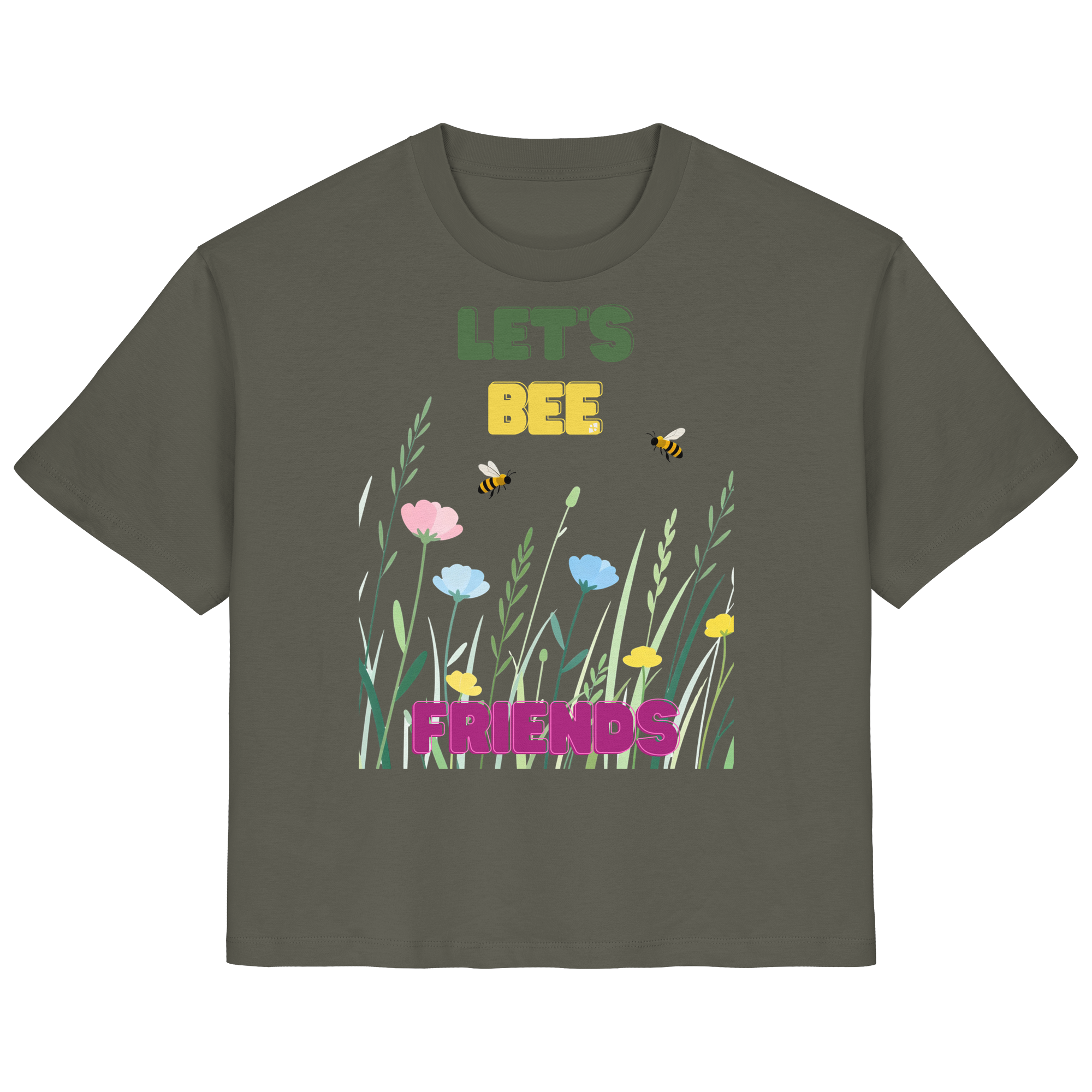 Let's BEE Friends - Ladies Organic Shirt