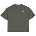 Tannenhäher mit Zirbelnuss + Emblem Stick Ladies Shirt