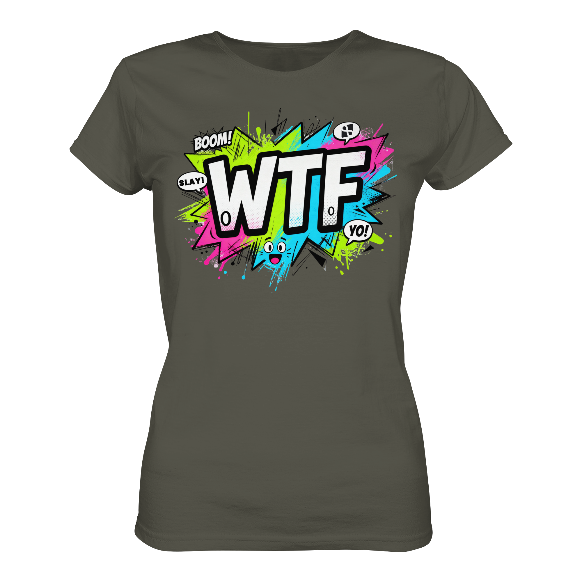 WTF - "Wear The Fair Print" - Ladies Organic Shirt
