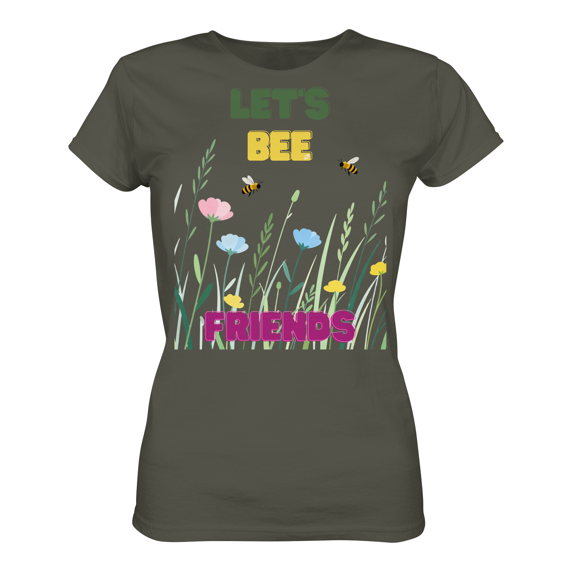 Let's BEE Friends - Ladies Organic Shirt