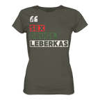 SDL- "SEX DRUGS & LEBERKAS" - Ladies Organic Shirt