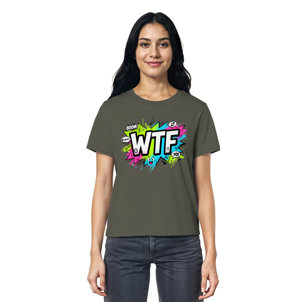 WTF - "Wear The Fair Print" - Ladies Organic Shirt
