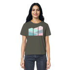 Pastell Mountain - Ladies Organic Shirt