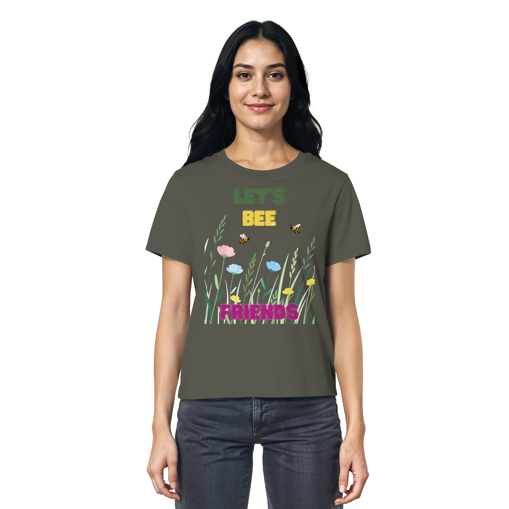 Let's BEE Friends - Ladies Organic Shirt