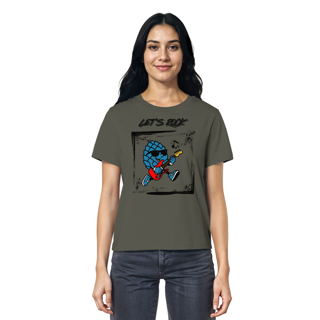 Lets Rock Zirbi - Ladies Organic Shirt