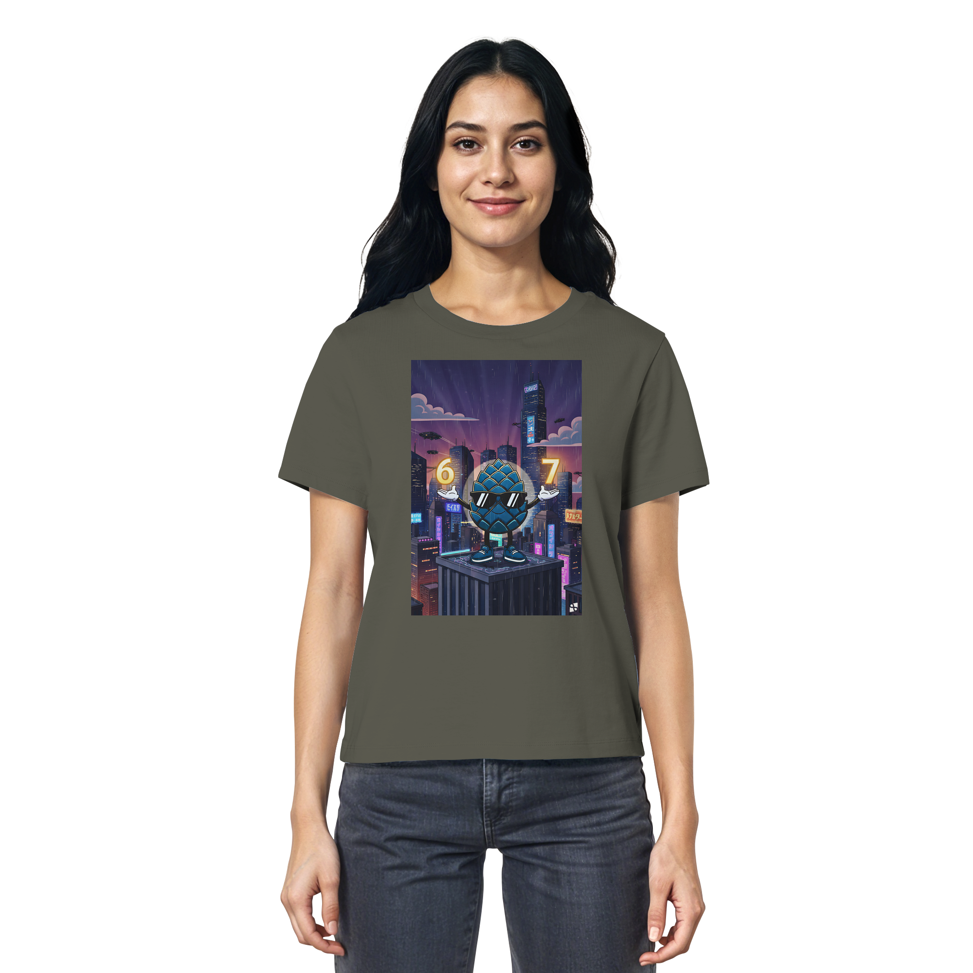 Zirbinator 67 - Ladies Organic Shirt