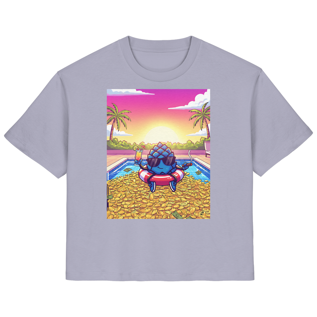 Zirbinator Money & Gold - Ladies Organic Shirt