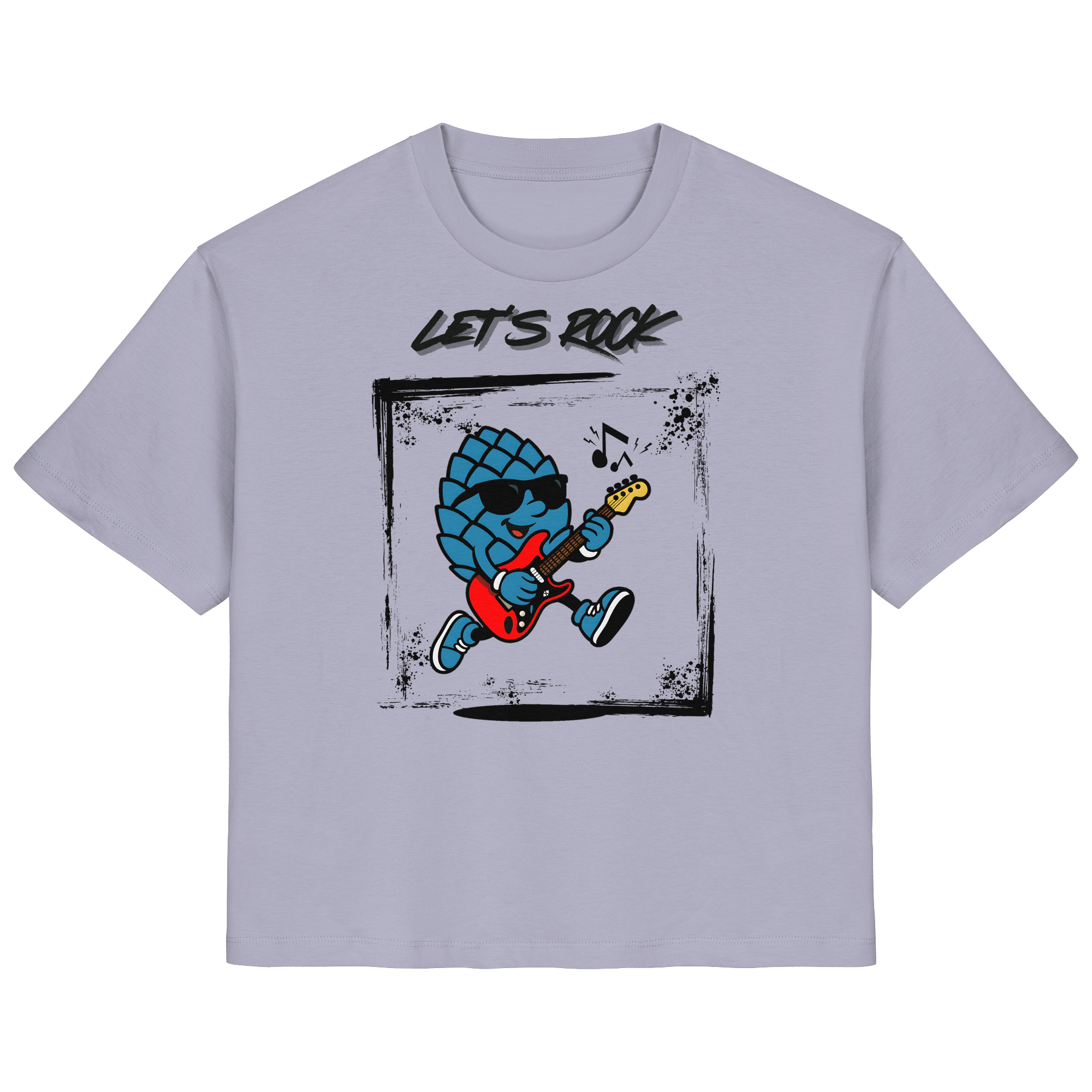 Lets Rock Zirbi - Ladies Organic Shirt