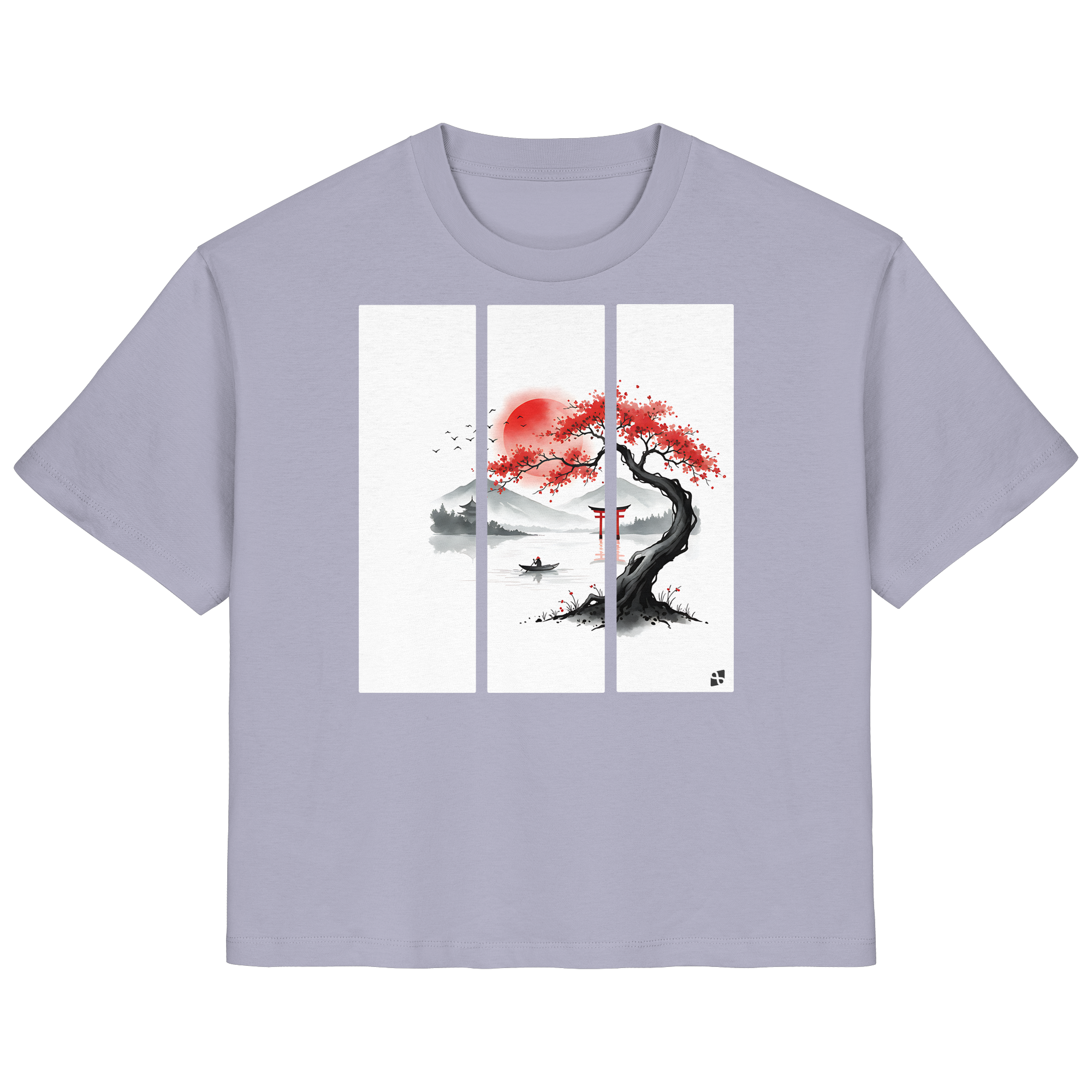 Kirschblüten Vibes - Ladies Organic Shirt