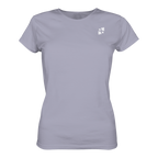 WTF - "Wear The Fair" Print mit besticktem Emblem - Ladies Organic Shirt