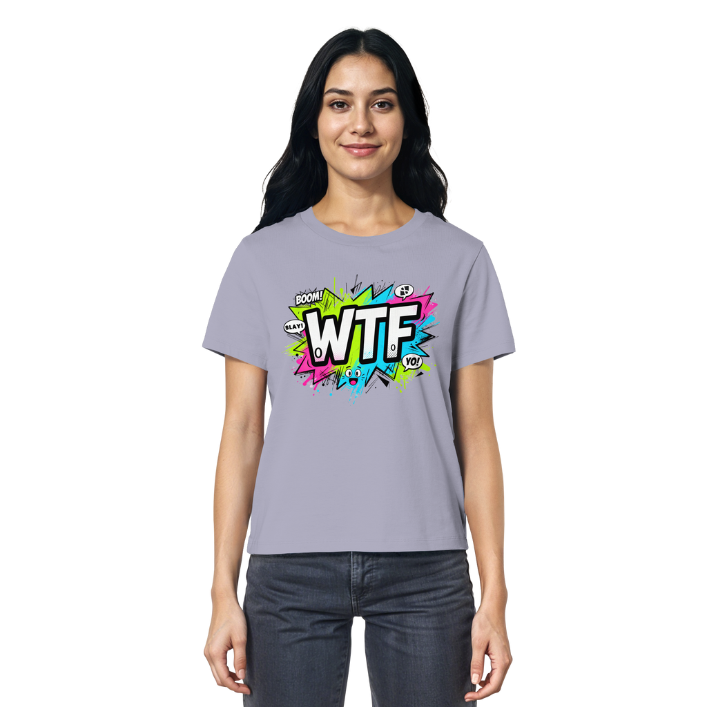 WTF - "Wear The Fair Print" - Ladies Organic Shirt