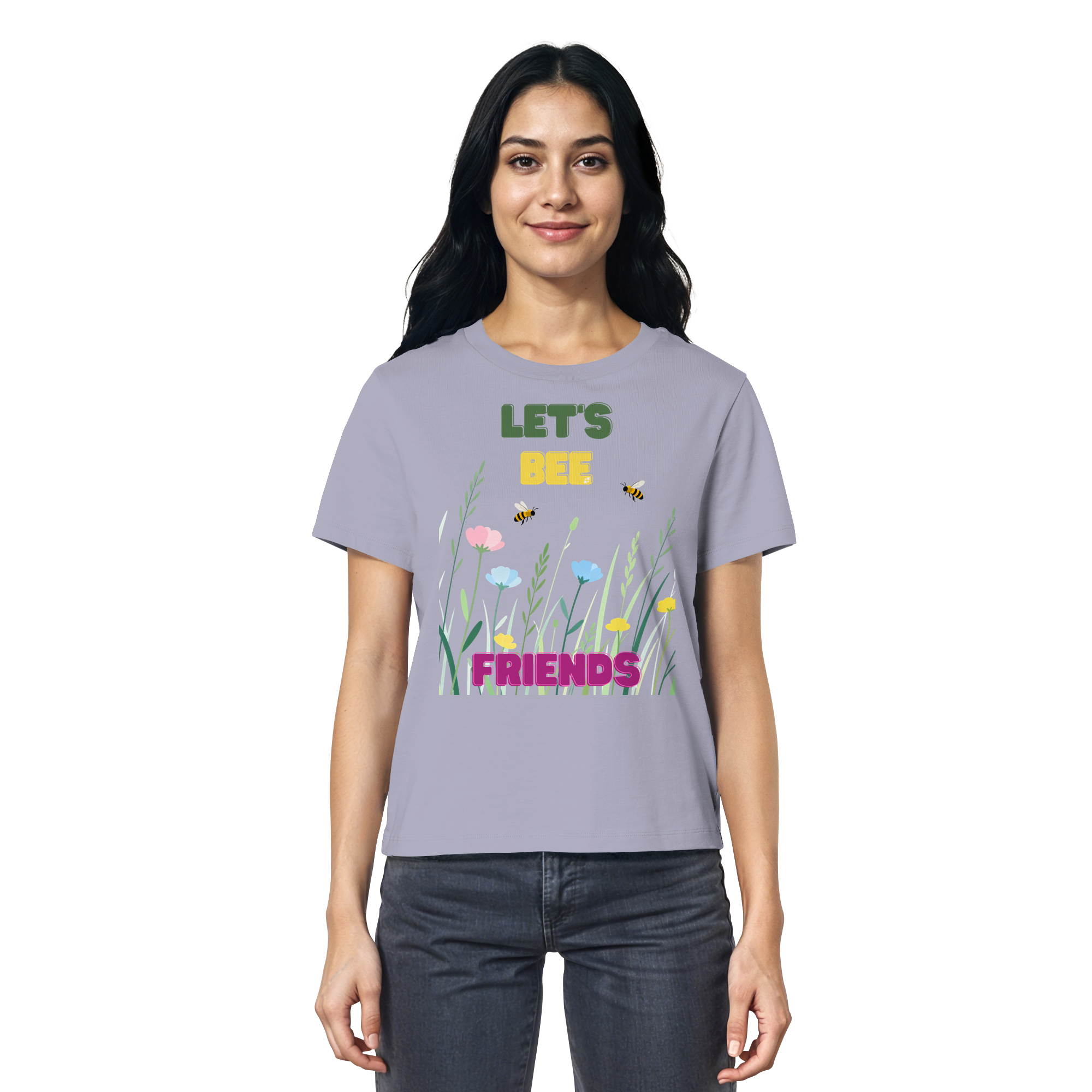 Let's BEE Friends - Ladies Organic Shirt