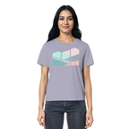 Pastell Mountain - Ladies Organic Shirt