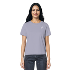 Tannenhäher mit Zirbelnuss + Emblem Stick - Ladies Organic Shirt