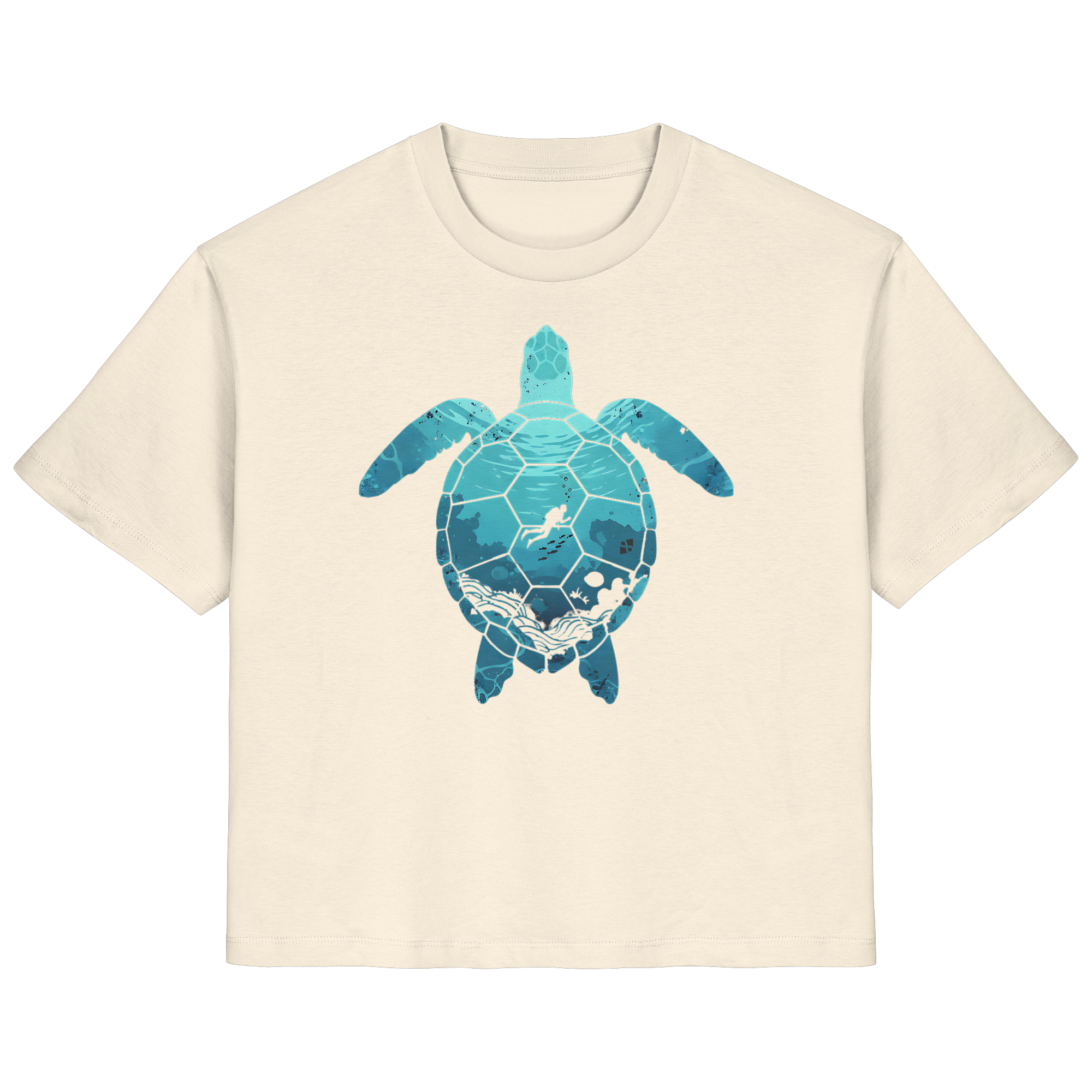Deep Sea Turtle - Ladies Organic Shirt