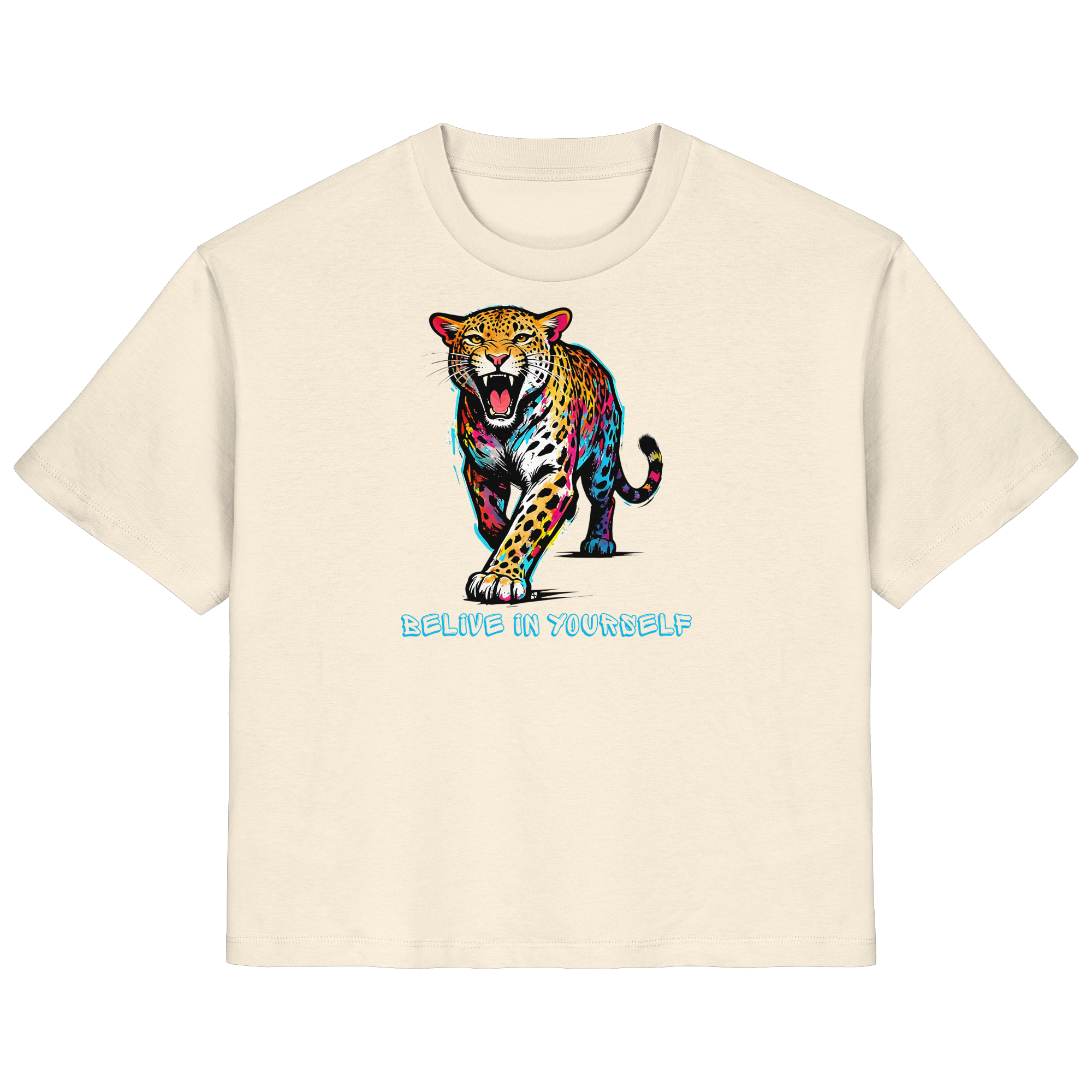 BIY Leopard - Ladies Organic Shirt