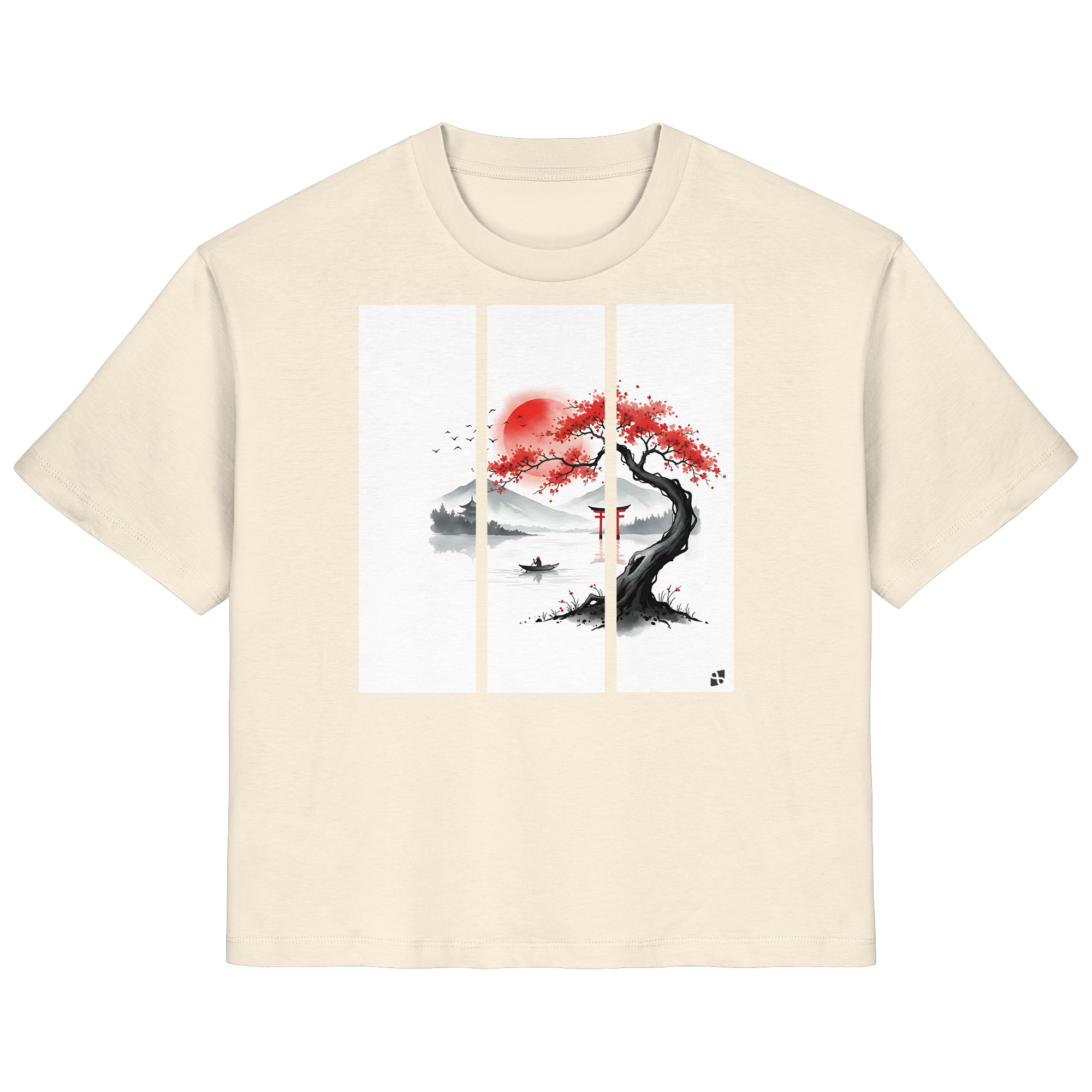 Kirschblüten Vibes - Ladies Organic Shirt