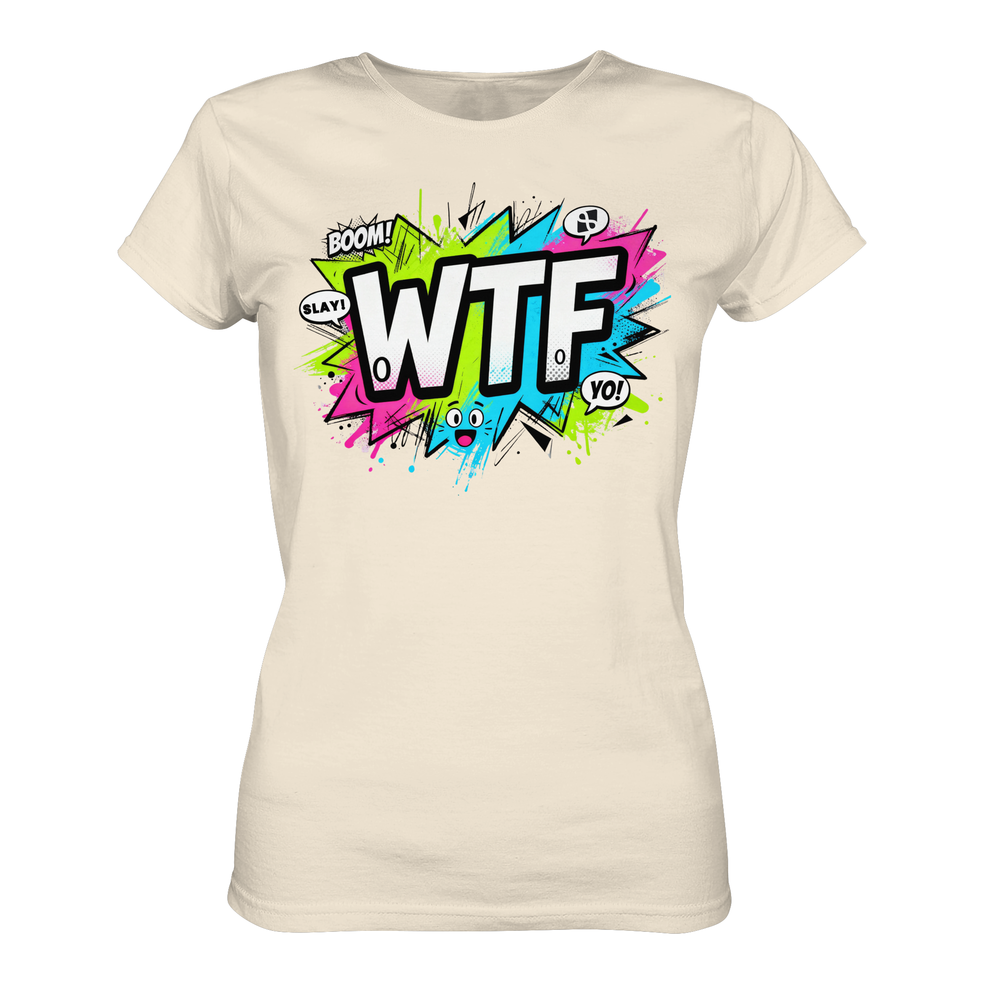 WTF - "Wear The Fair Print" - Ladies Organic Shirt