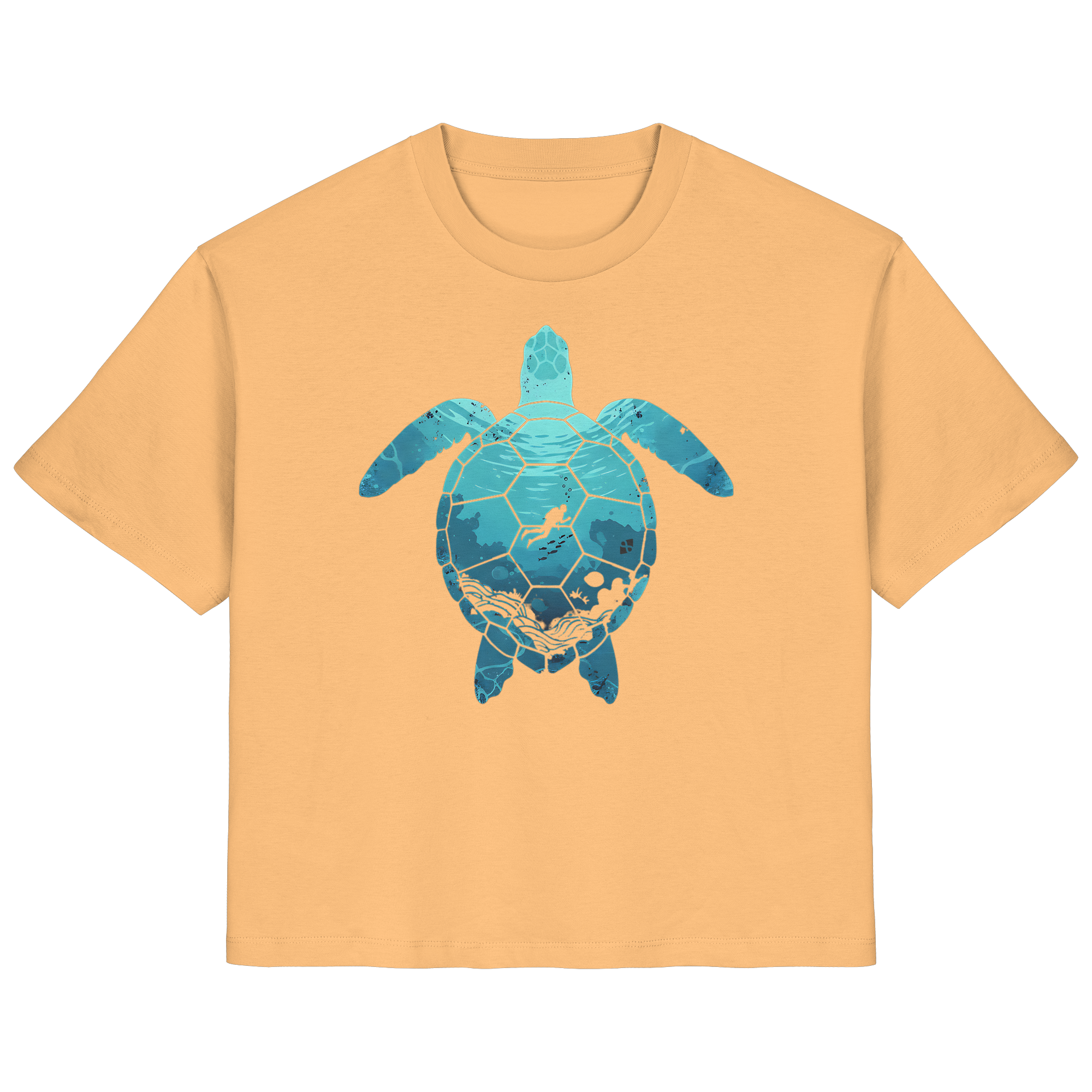 Deep Sea Turtle - Ladies Organic Shirt