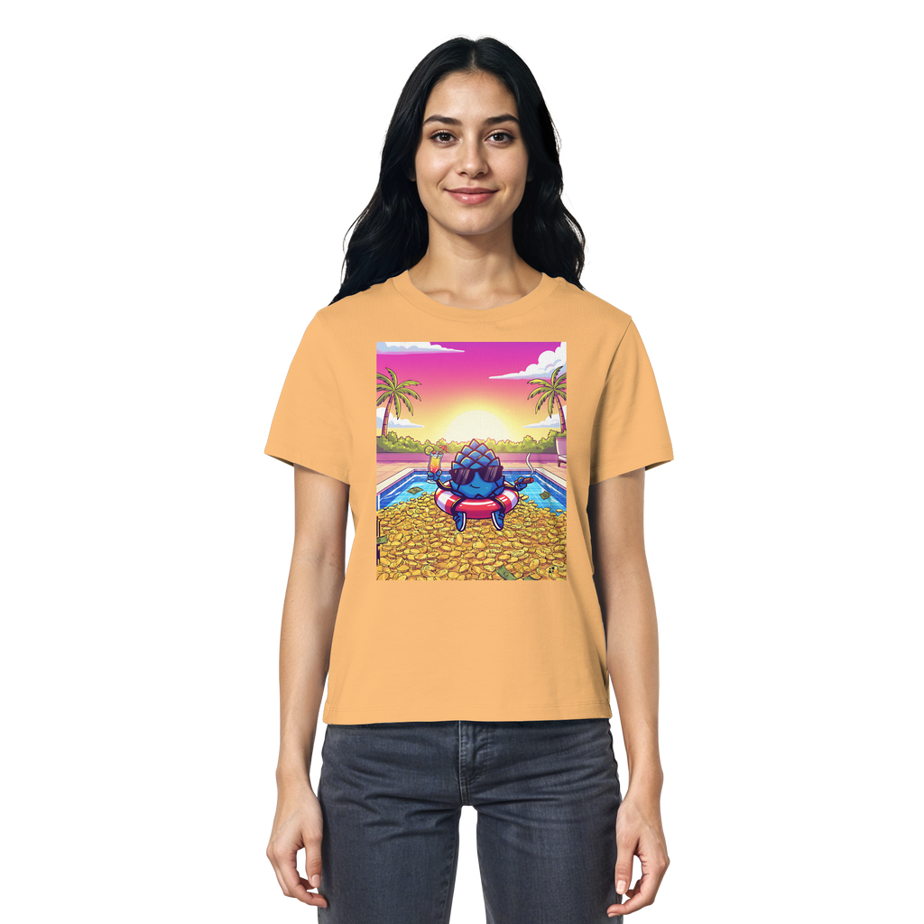 Zirbinator Money & Gold - Ladies Organic Shirt