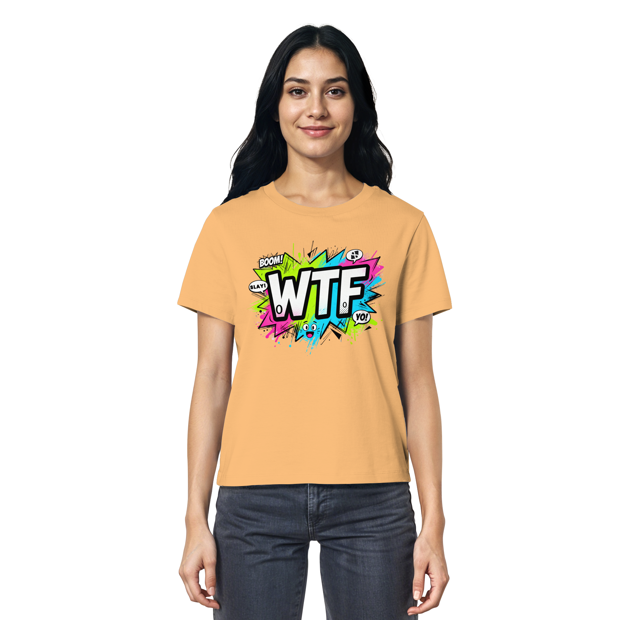WTF - "Wear The Fair Print" - Ladies Organic Shirt