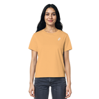WTF - "Wear The Fair" Print mit besticktem Emblem - Ladies Organic Shirt