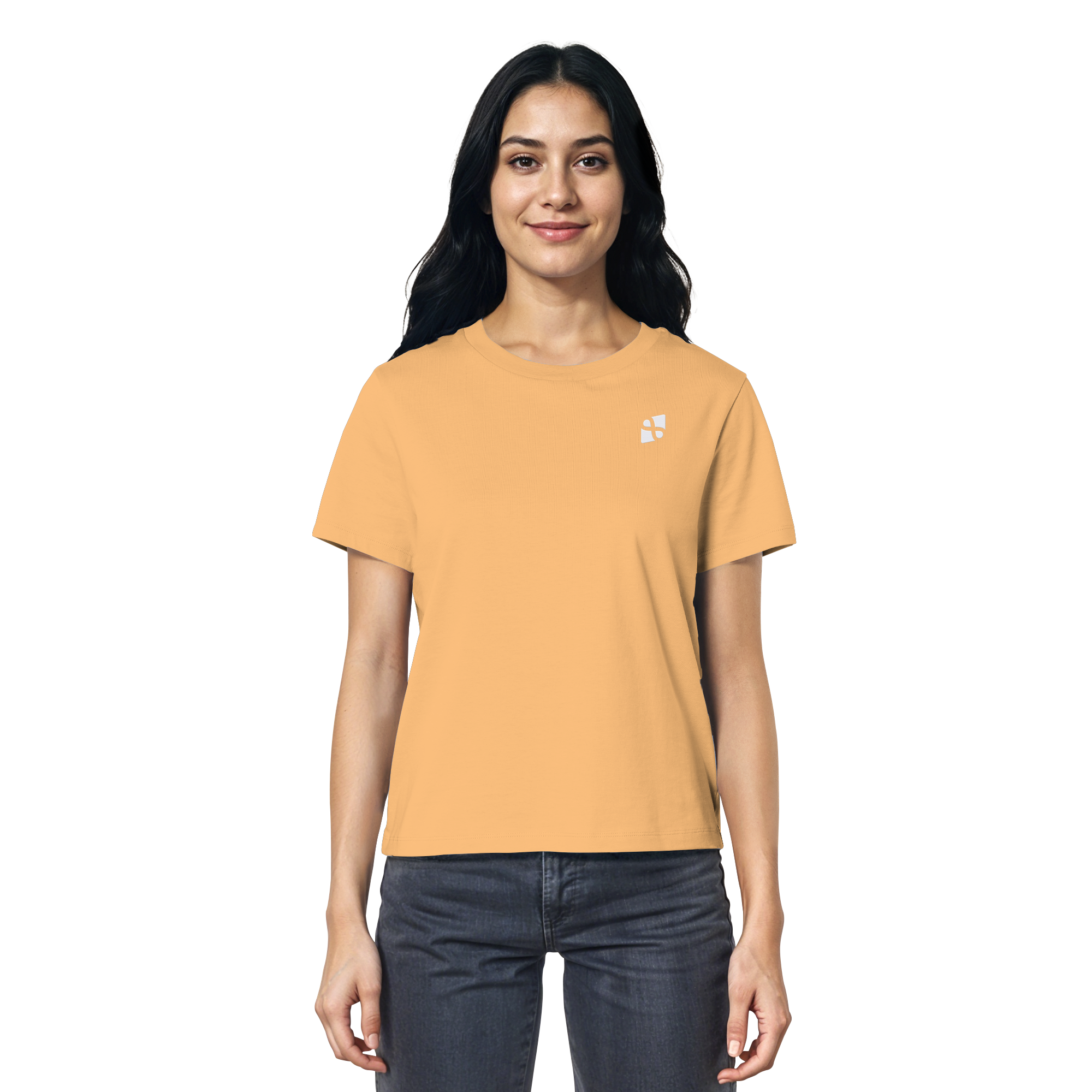 Tannenhäher mit Zirbelnuss + Emblem Stick - Ladies Organic Shirt