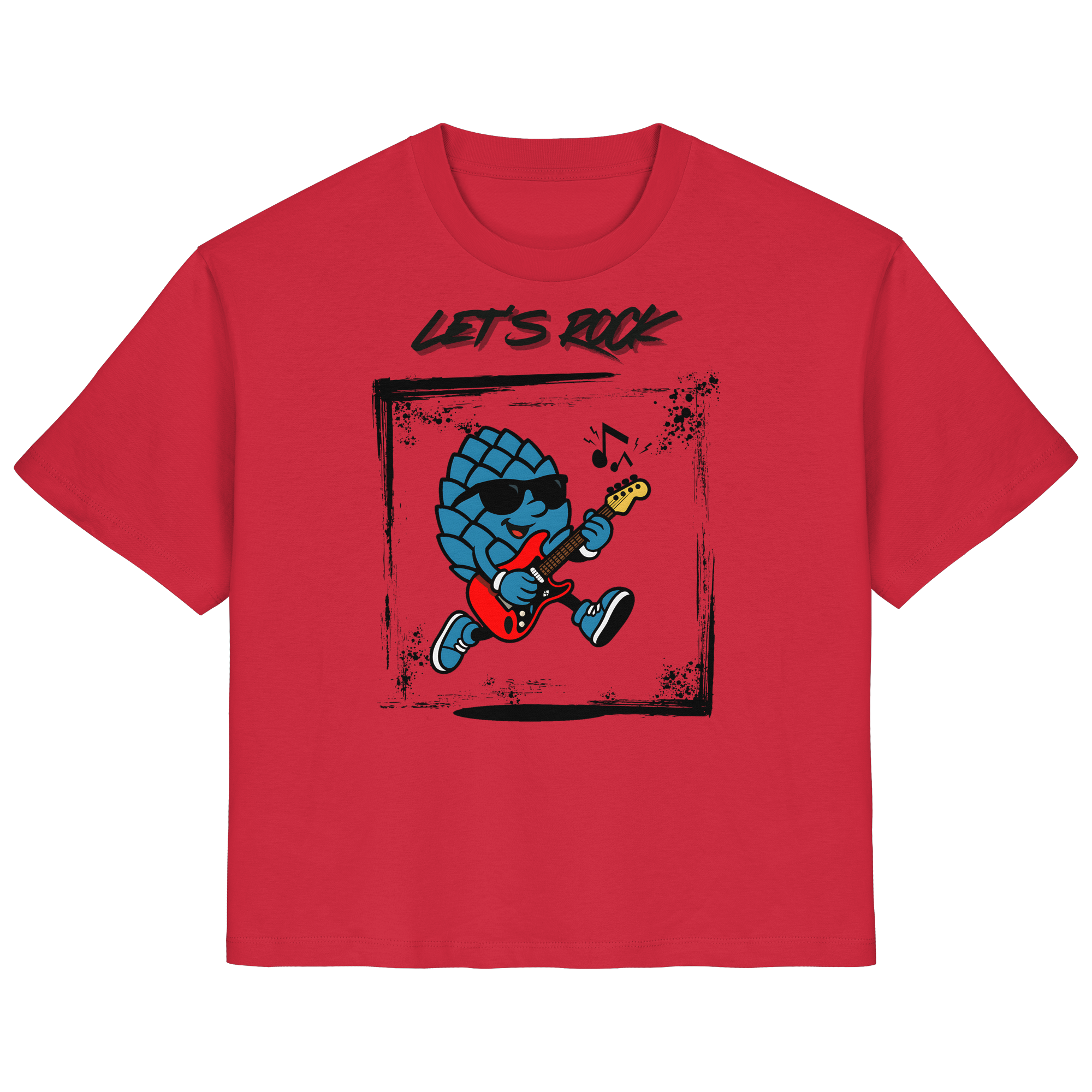 Lets Rock Zirbi - Ladies Organic Shirt