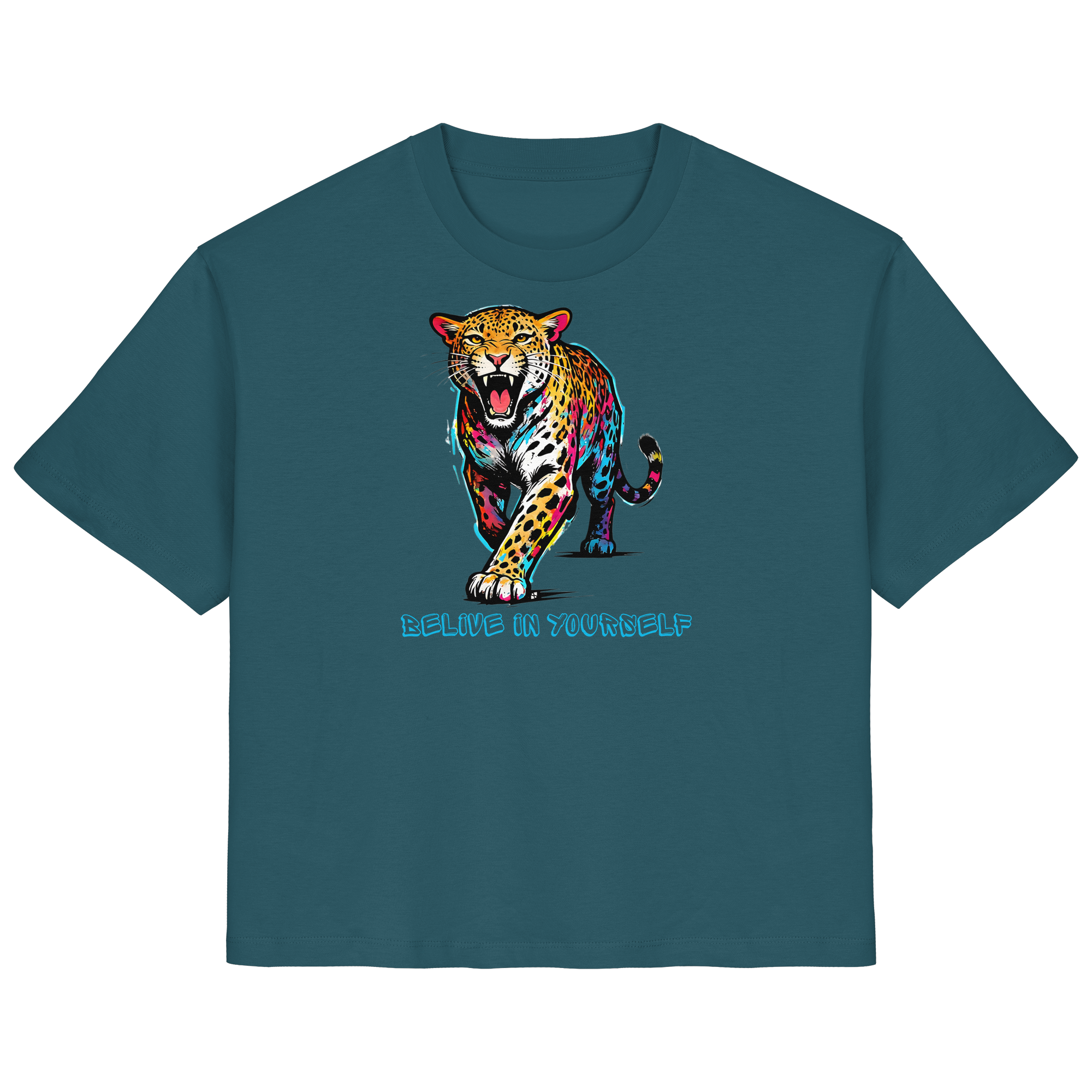 BIY Leopard - Ladies Organic Shirt