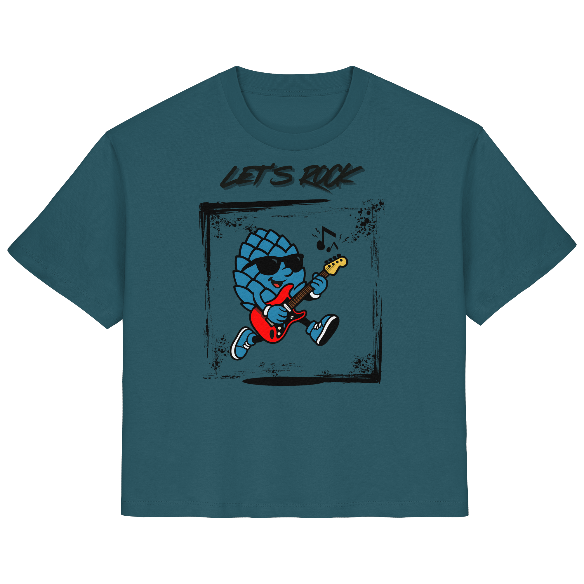 Lets Rock Zirbi - Ladies Organic Shirt