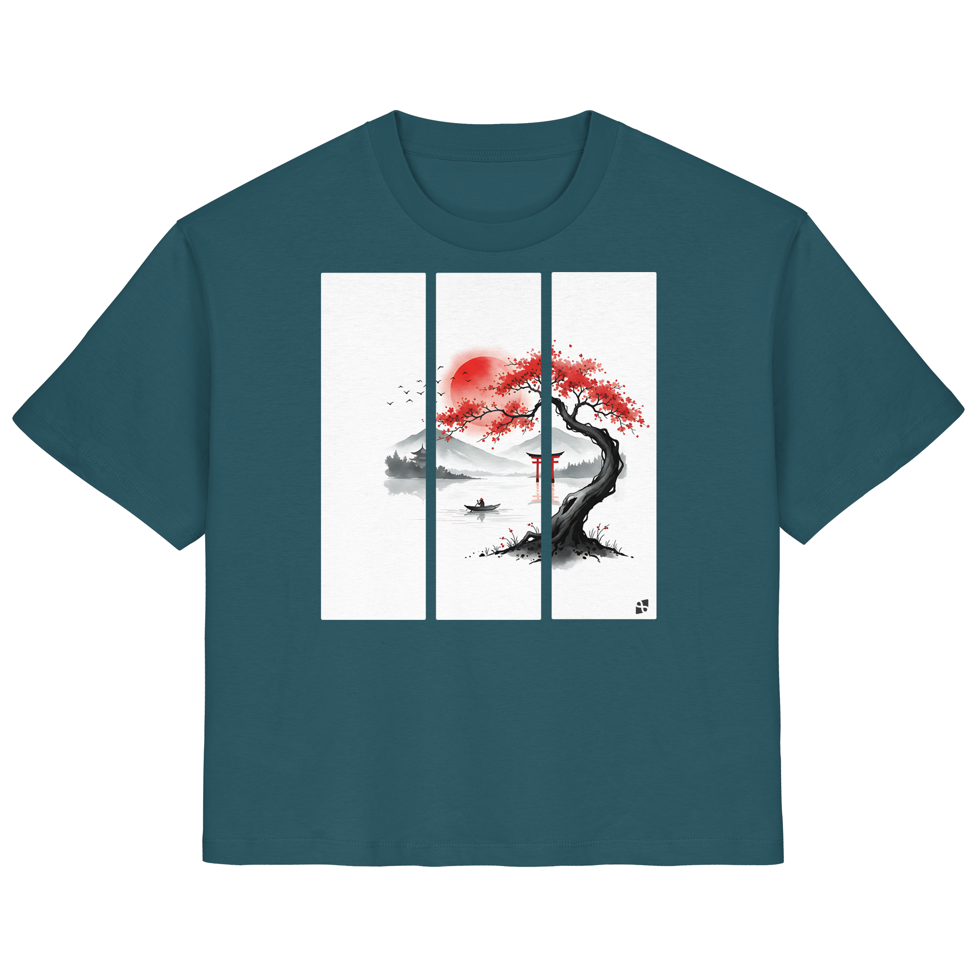 Kirschblüten Vibes - Ladies Organic Shirt