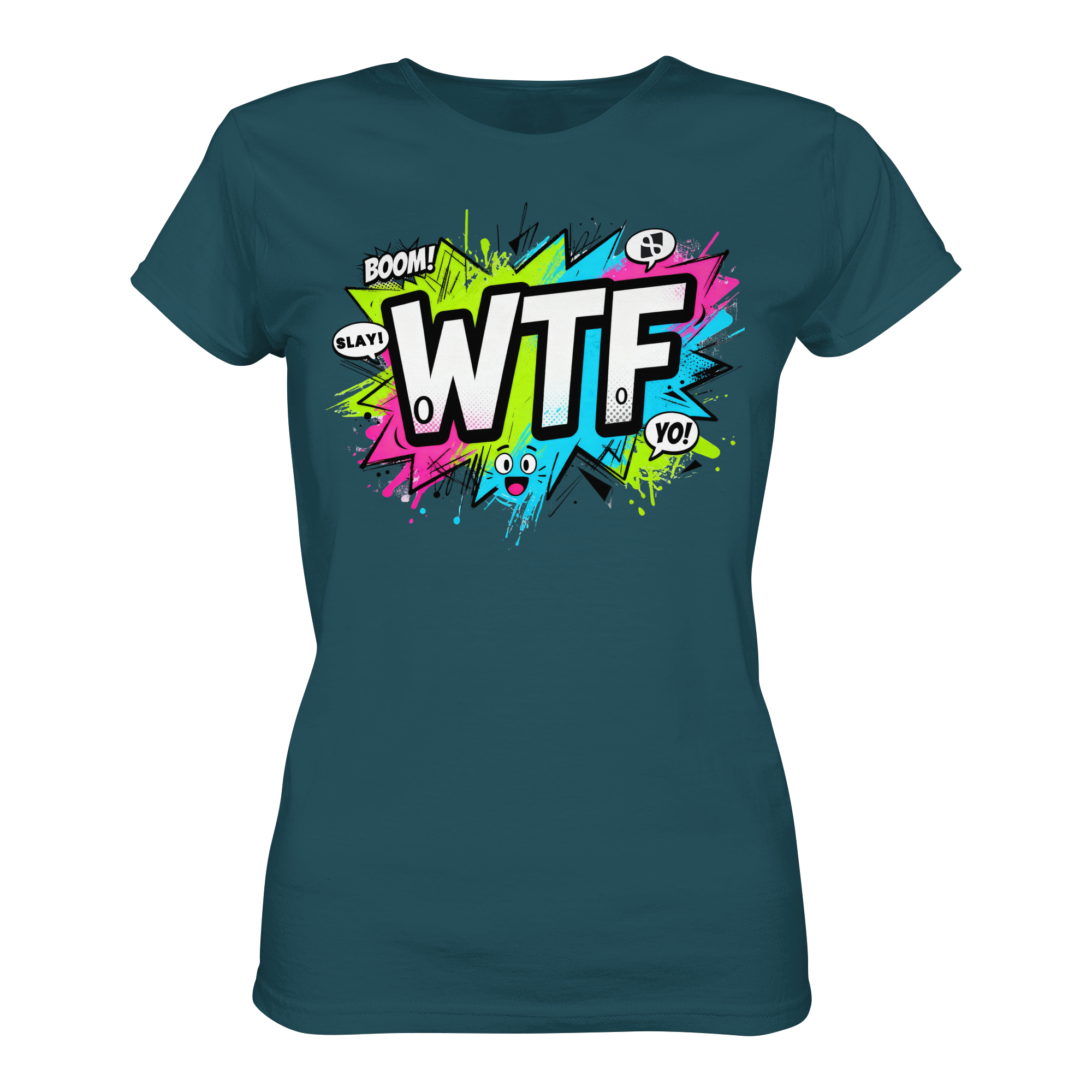 WTF - "Wear The Fair Print" - Ladies Organic Shirt