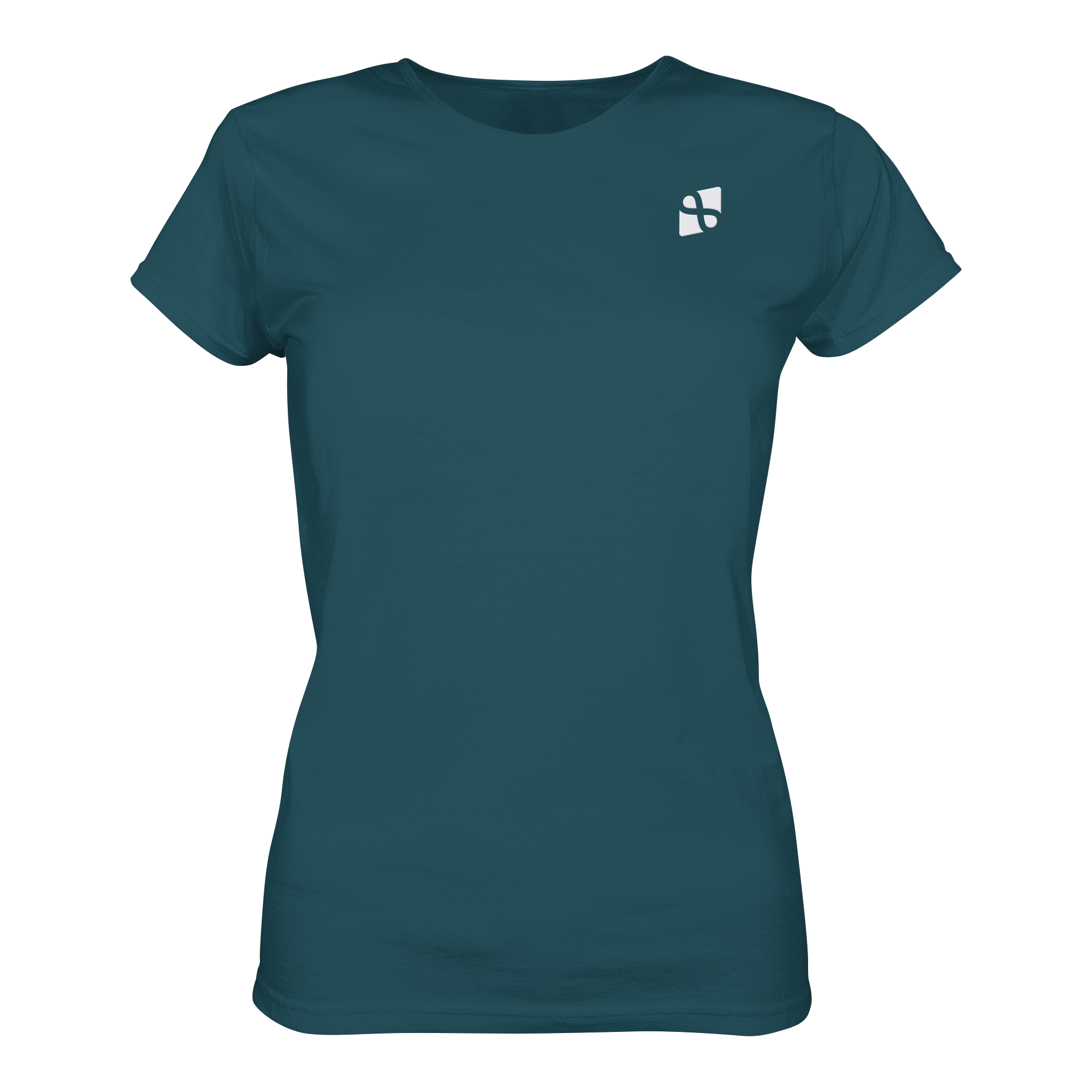 Tannenhäher mit Zirbelnuss + Emblem Stick - Ladies Organic Shirt