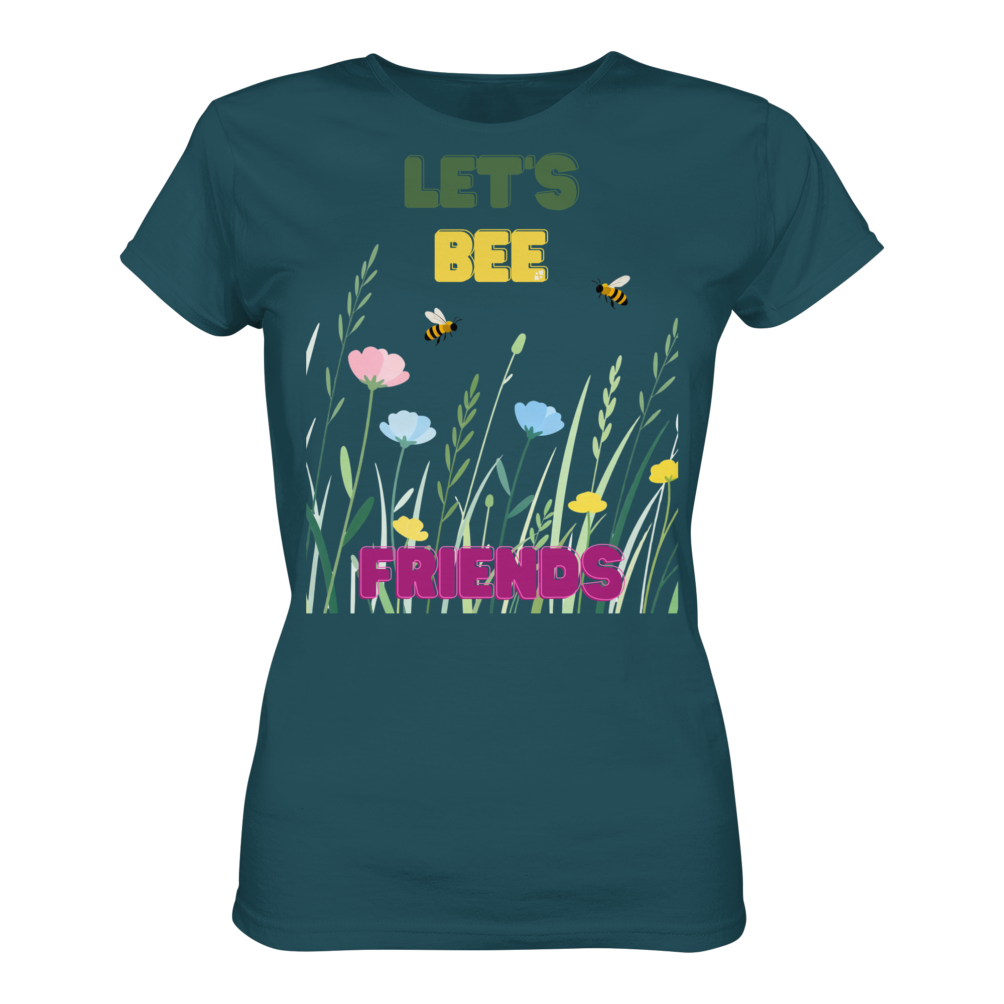 Let's BEE Friends - Ladies Organic Shirt