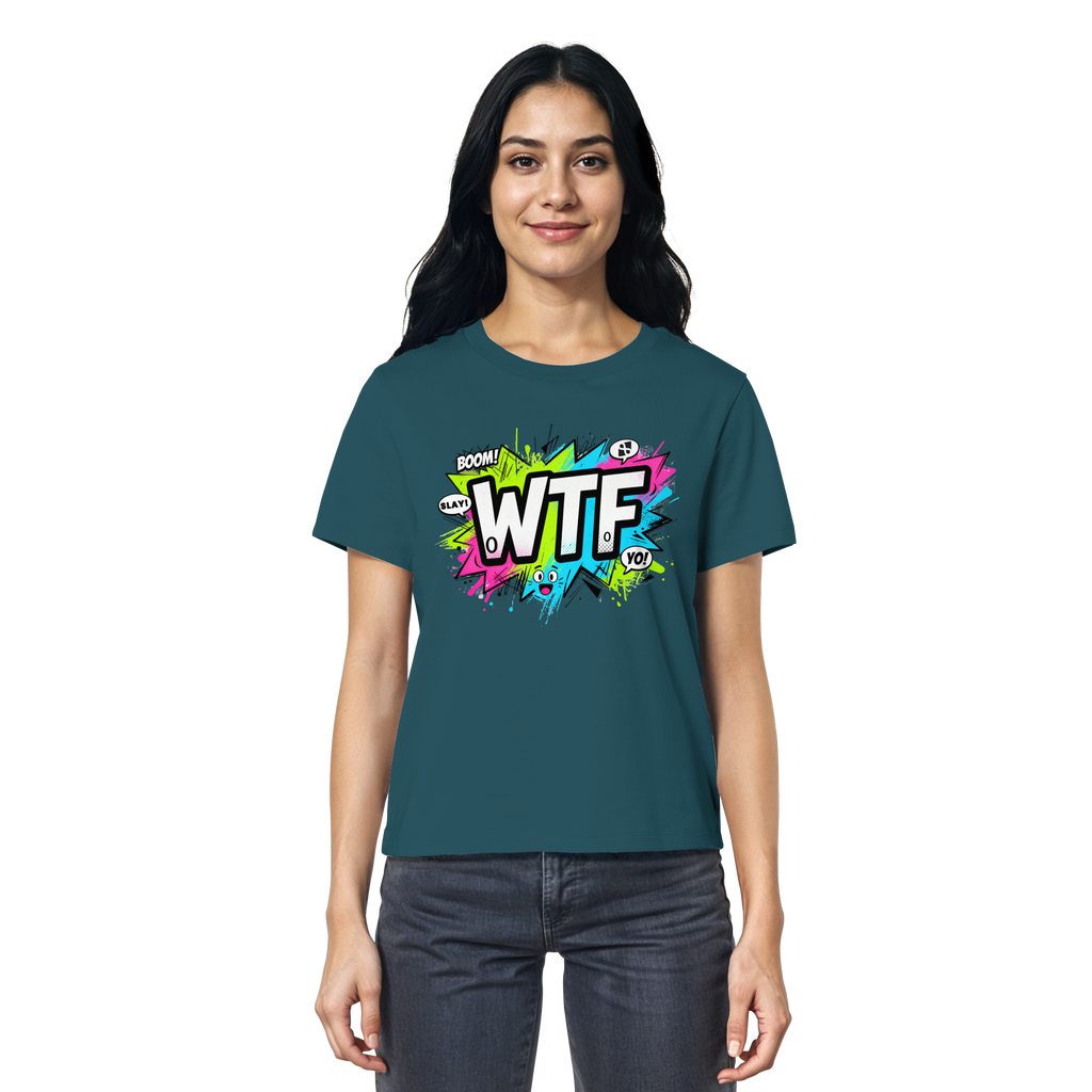 WTF - "Wear The Fair Print" - Ladies Organic Shirt