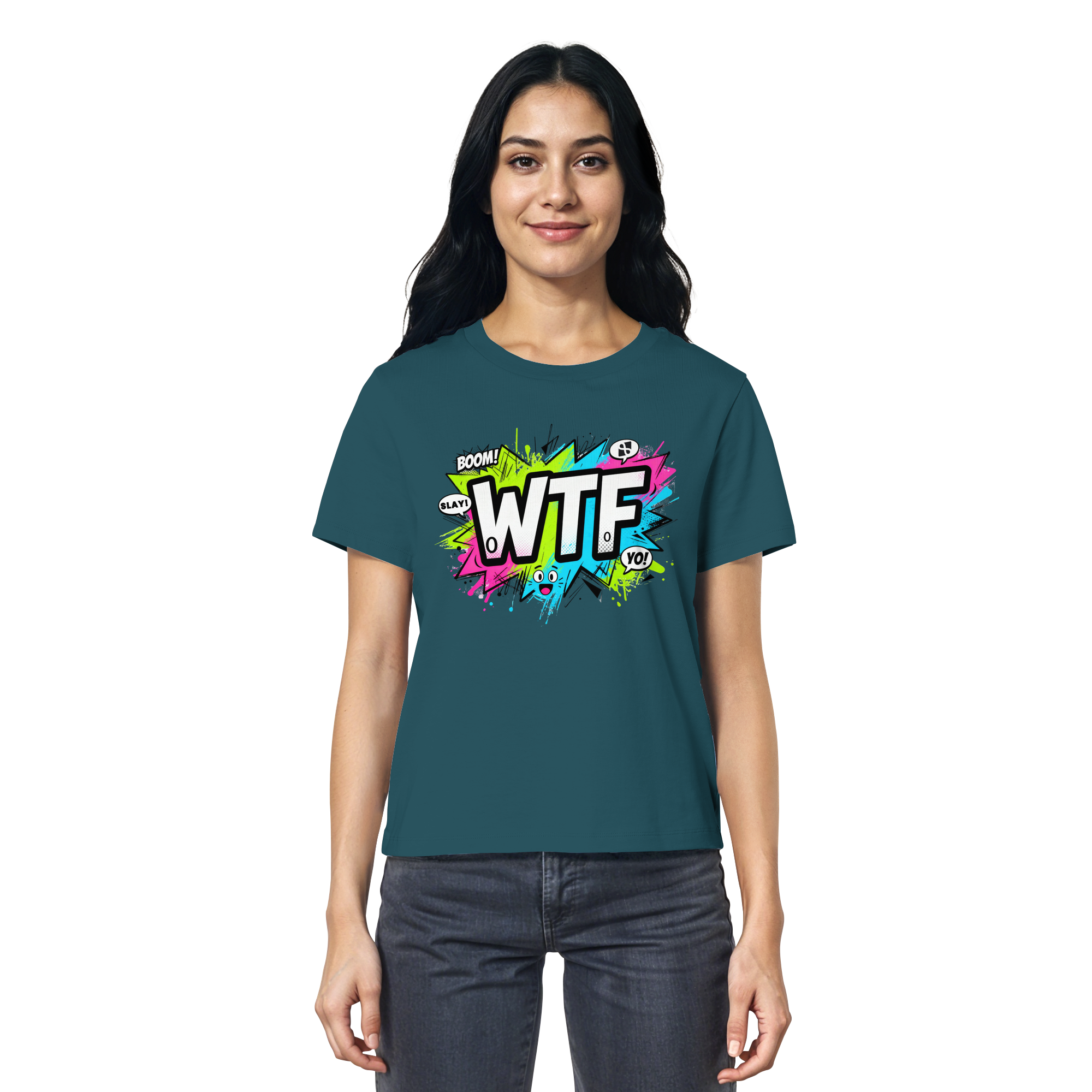 WTF - "Wear The Fair Print" - Ladies Organic Shirt