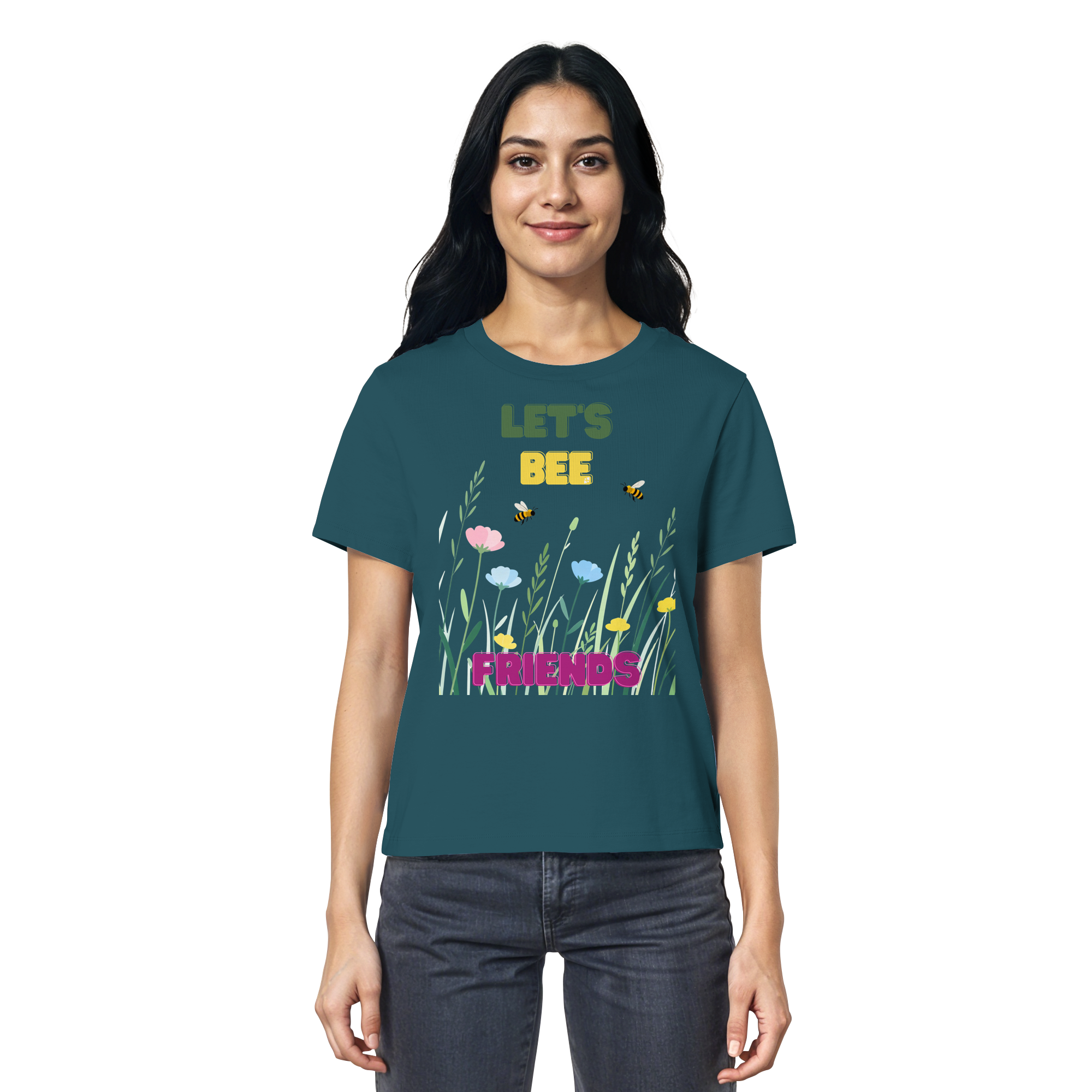 Let's BEE Friends - Ladies Organic Shirt